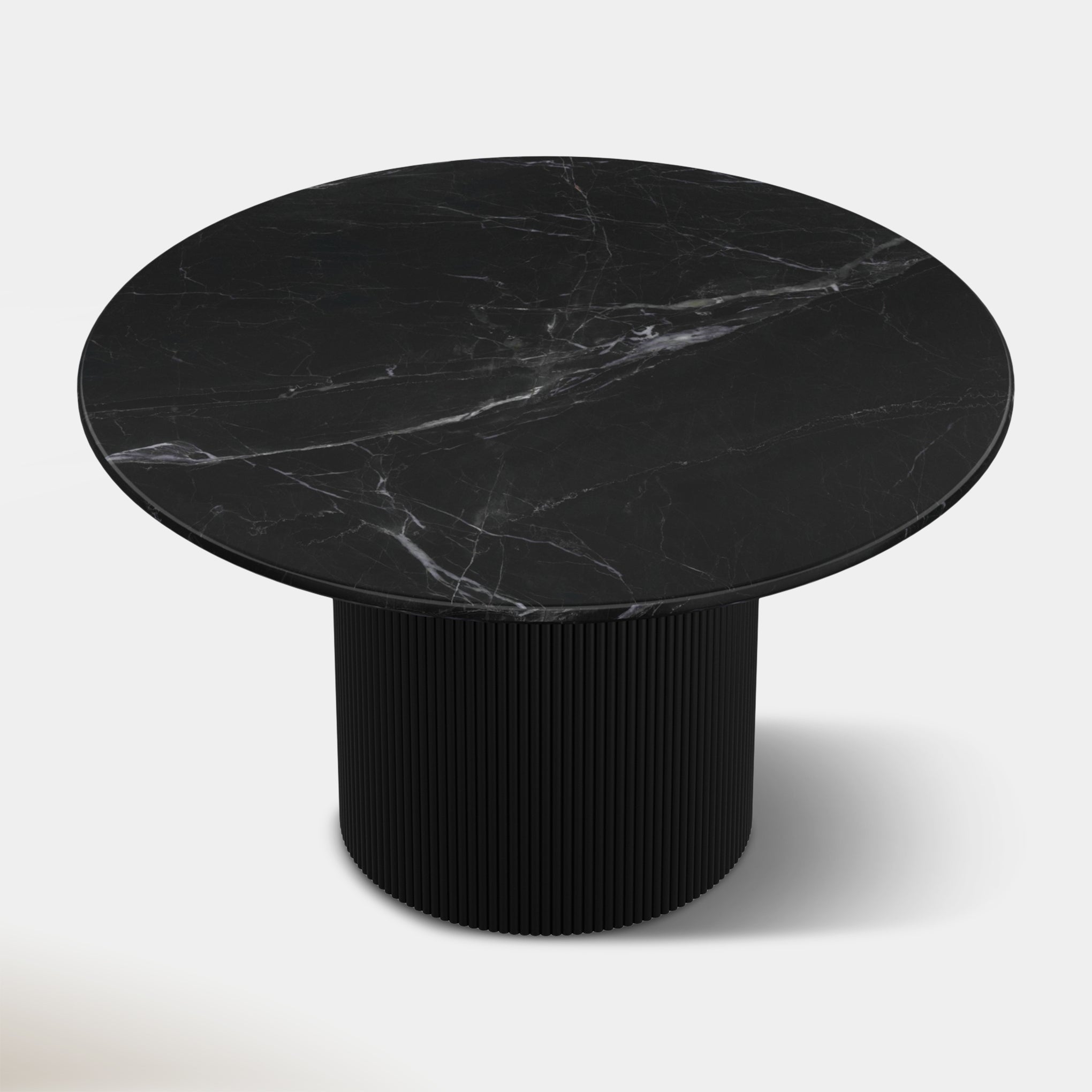 Kacia Round Dining Table - Black