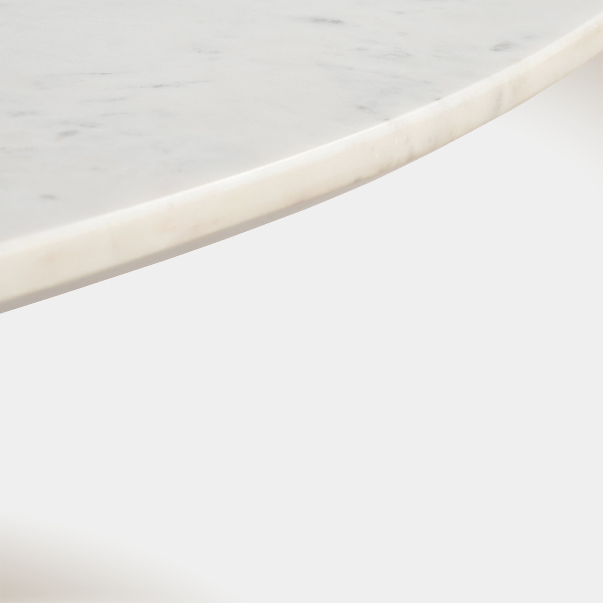 Kacia Round Dining Table - Walnut & White