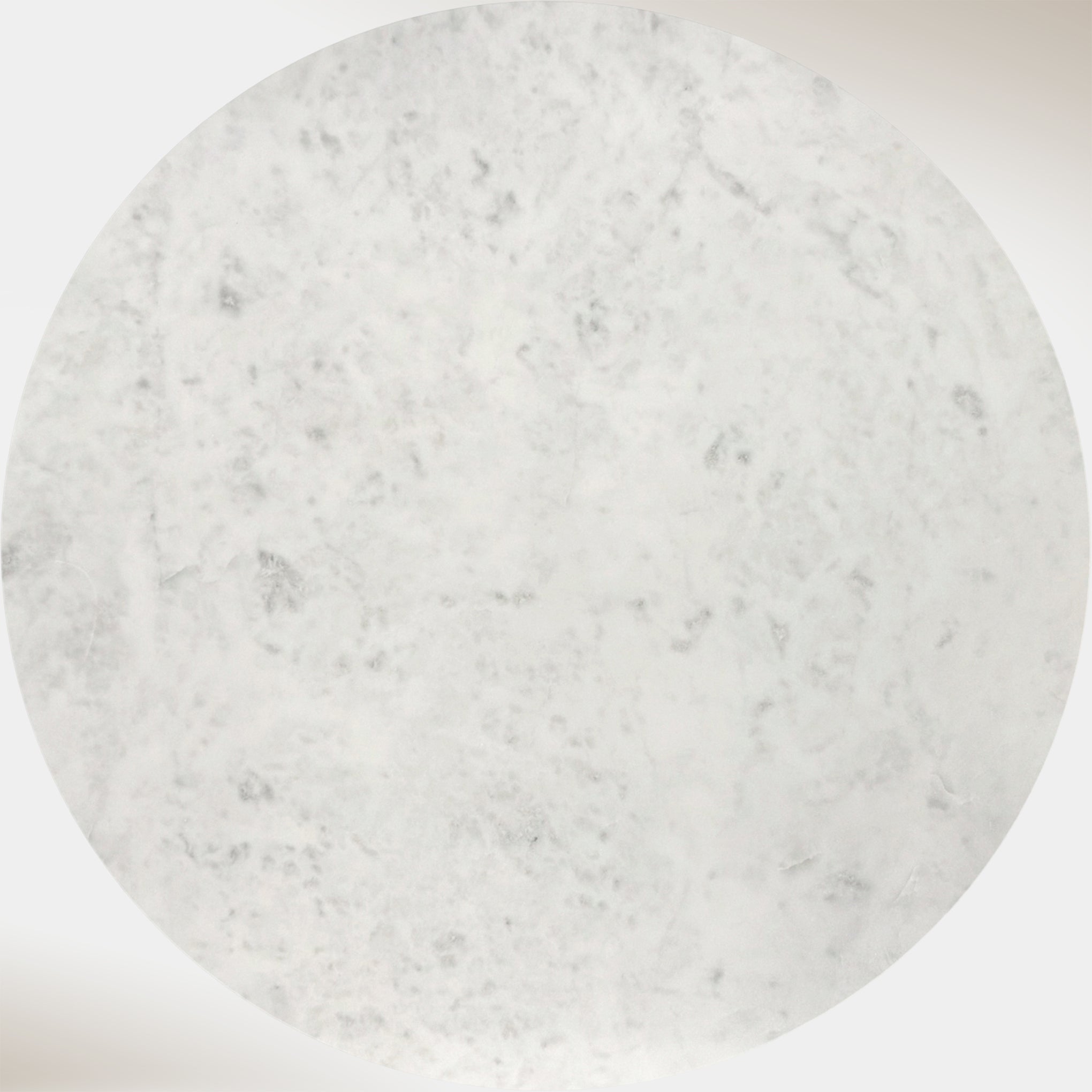 Kacia Round Dining Table - Walnut & White