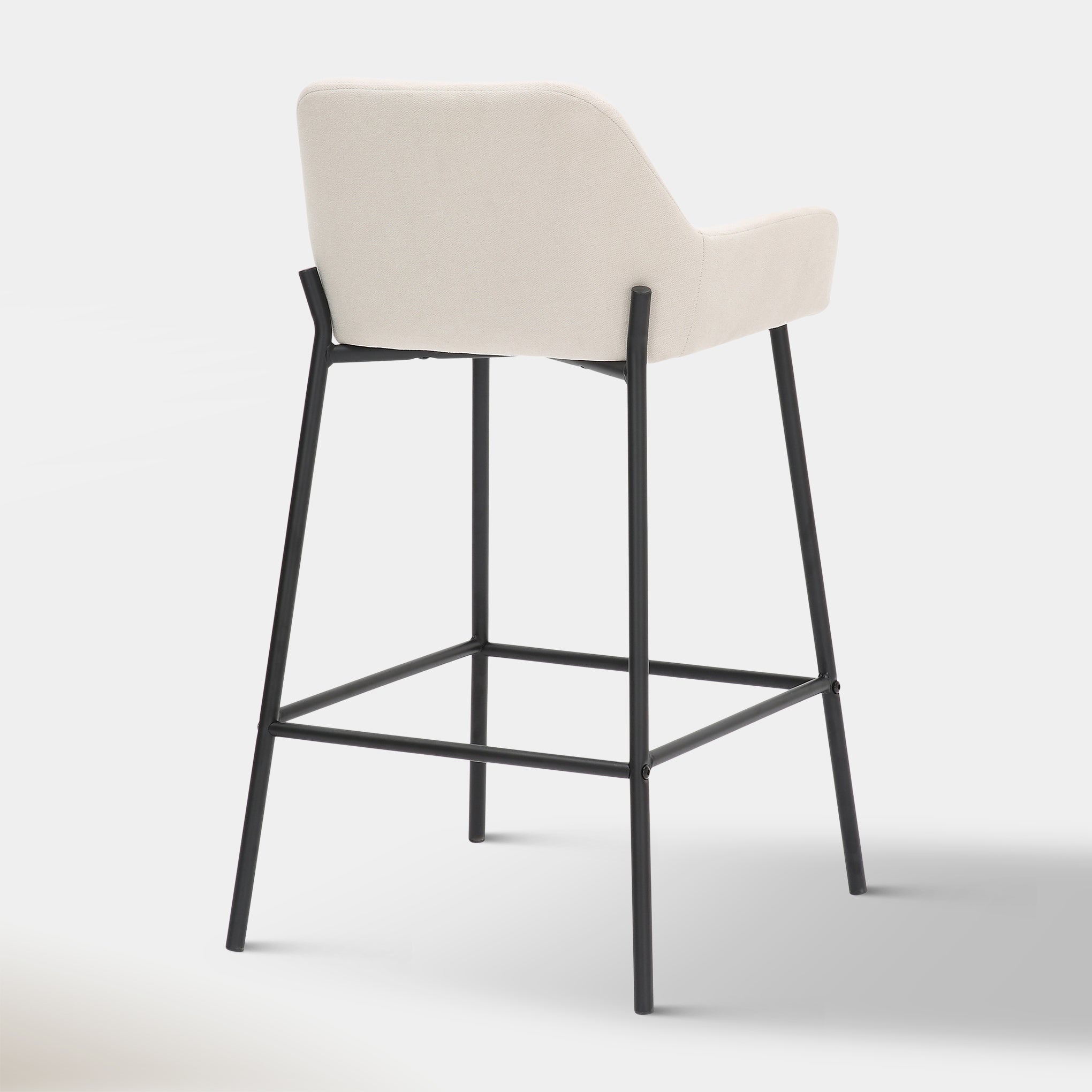 Sede Counter Stool - Beige Velvet | Hoft Home