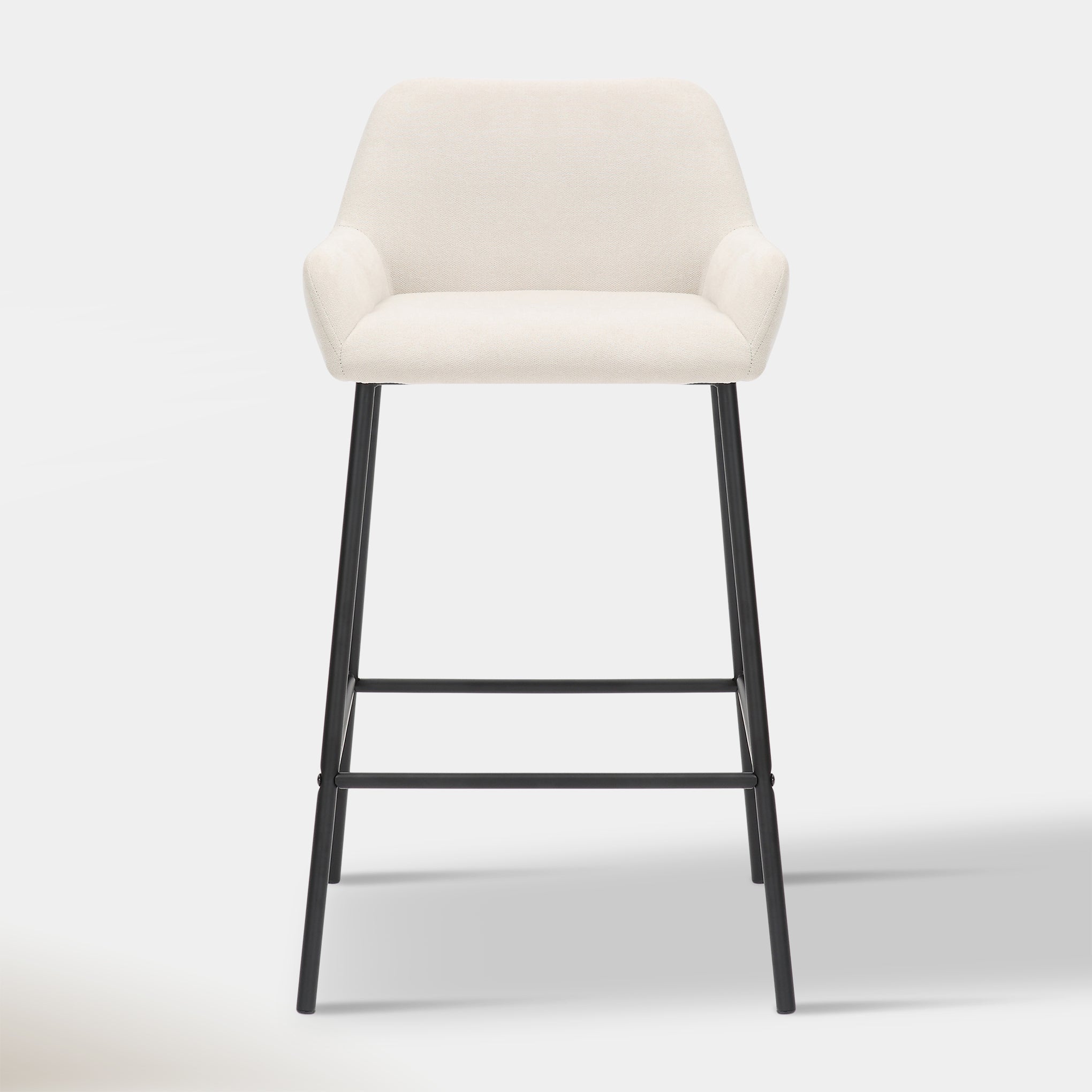 Sede Counter Stool - Beige Velvet | Hoft Home