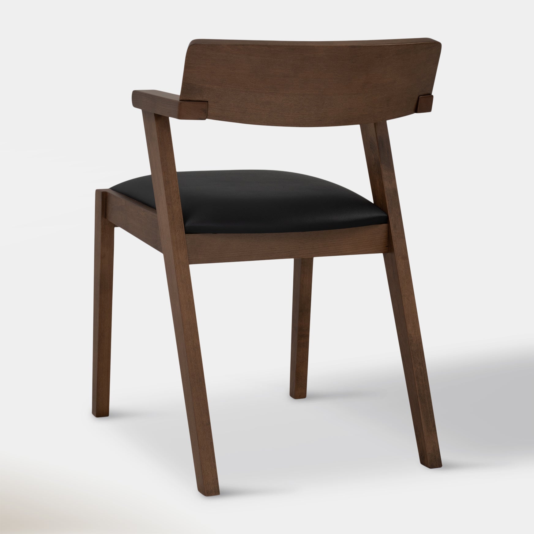Zola Dining Chair - Walnut & Black | Hoft Home