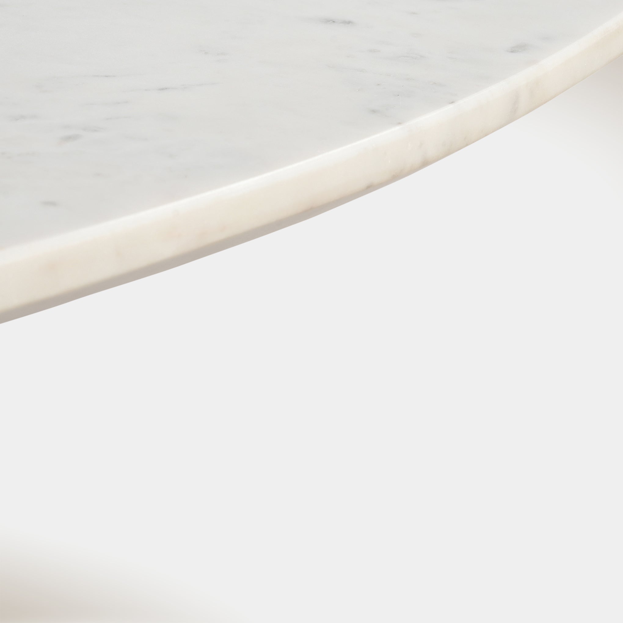 Kacia Coffee Table - Walnut & White Marble