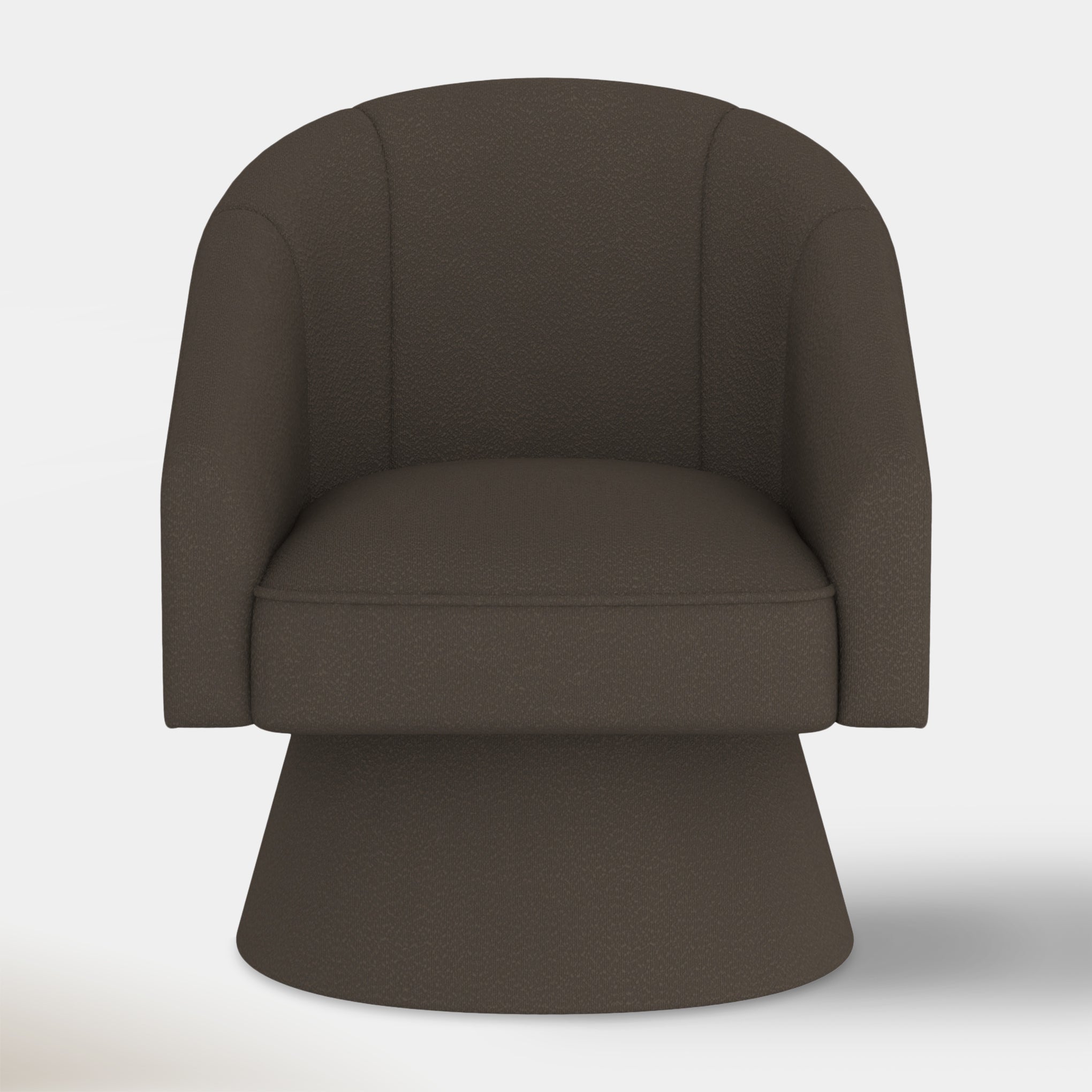 Myra Accent Chair - Charcoal Boucle | Hoft Home