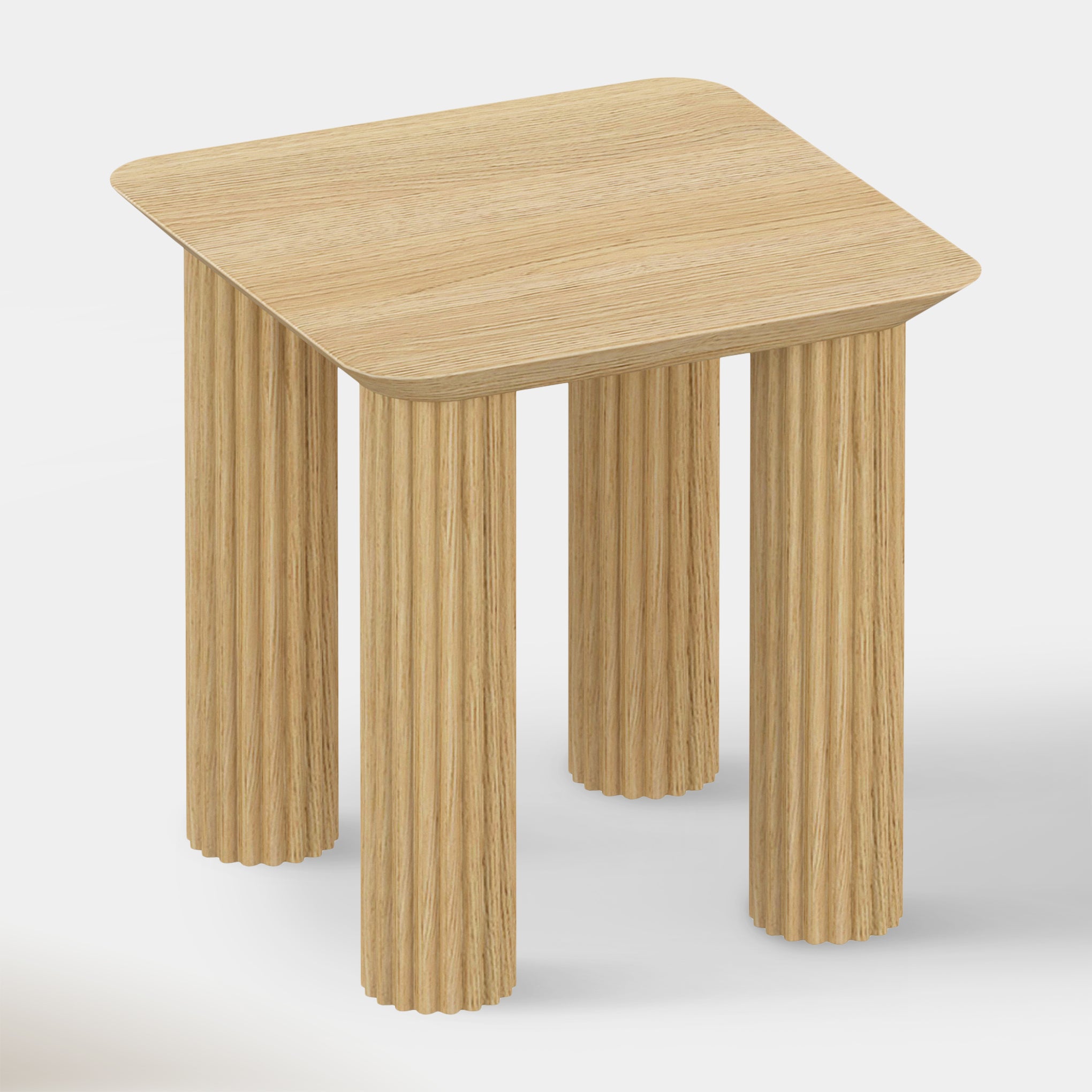 Camille Accent Table - Oak