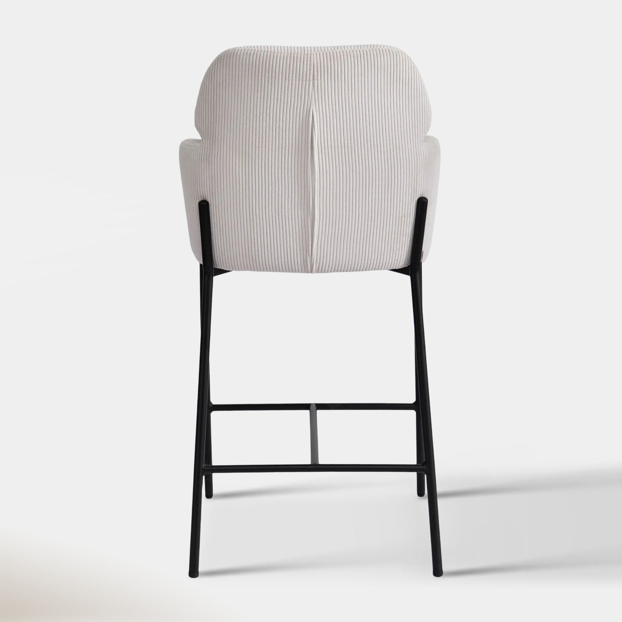 Sintra Counter Stool - Corduroy White