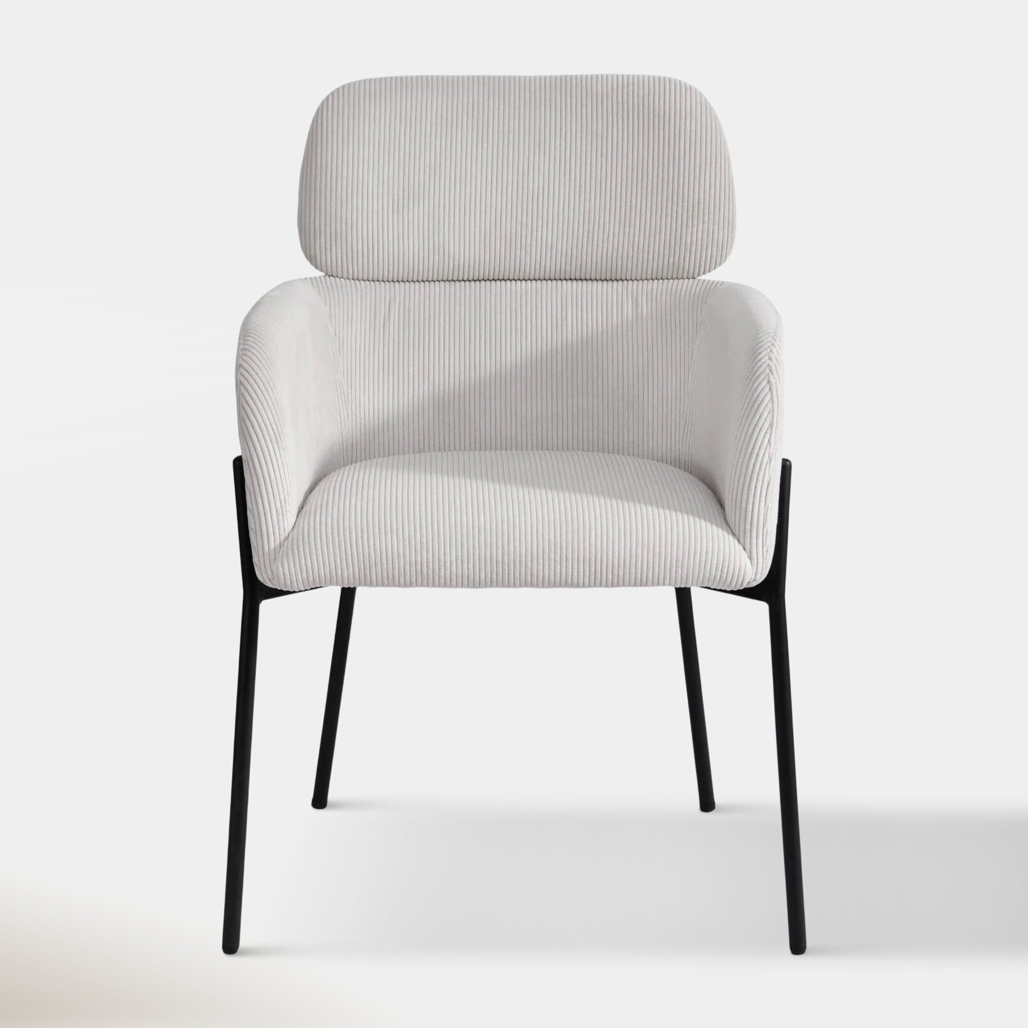 Sintra Dining Chair - Corduroy White