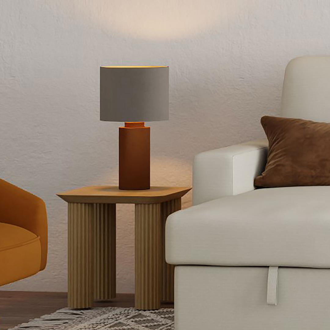 Camille Accent Table - Oak