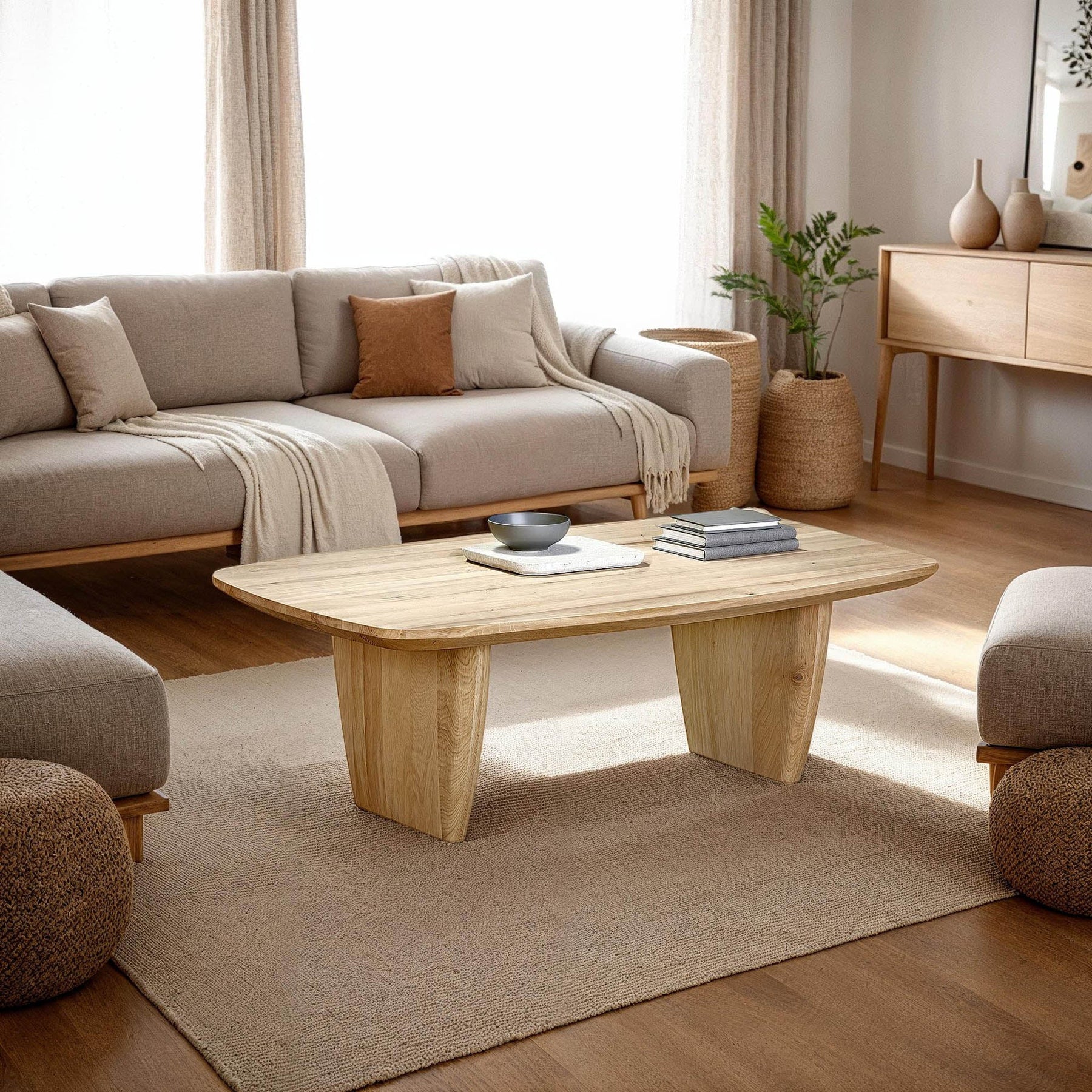 Kova Coffee Table - Oak