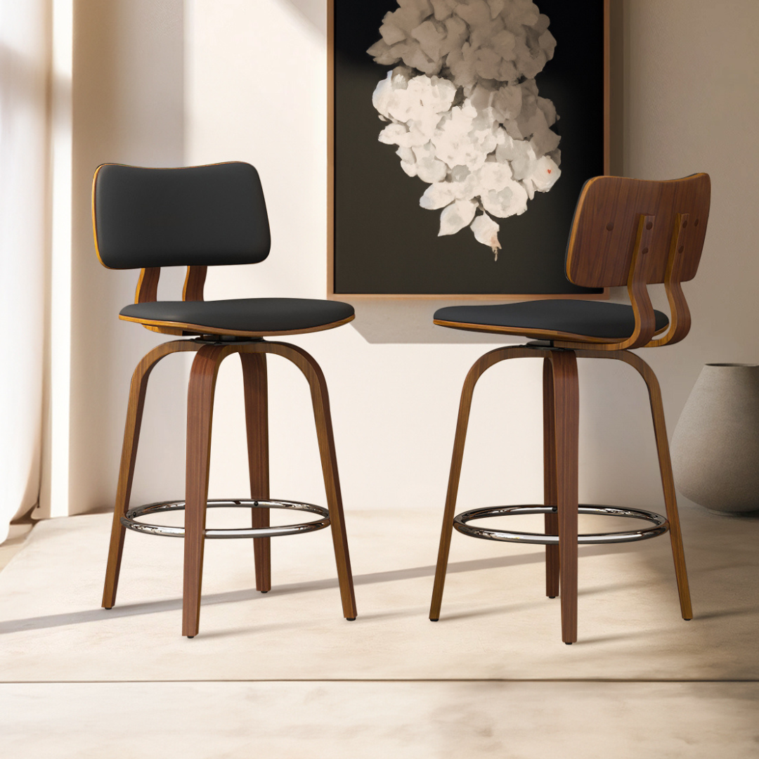 Zaki Counter Stool - Black