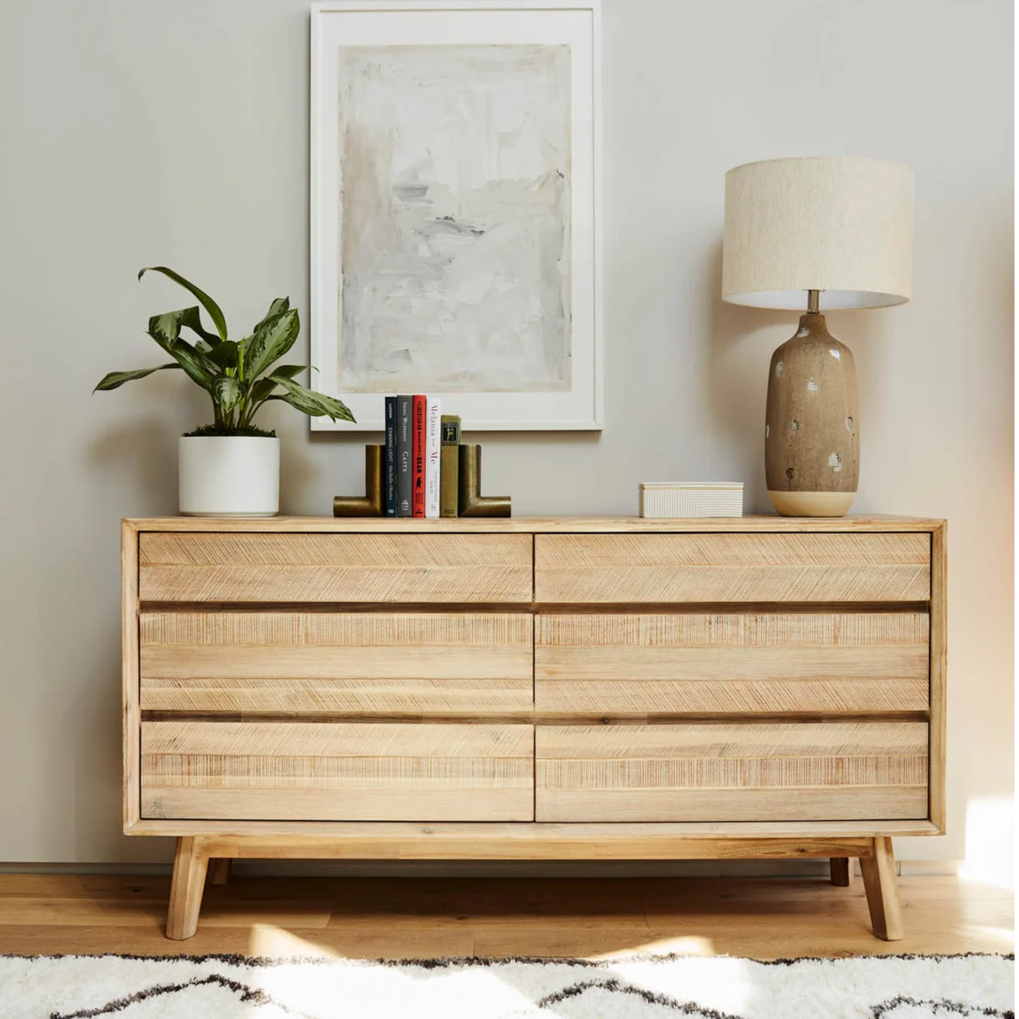 Soleil 6 Drawer Dresser | Hoft Home