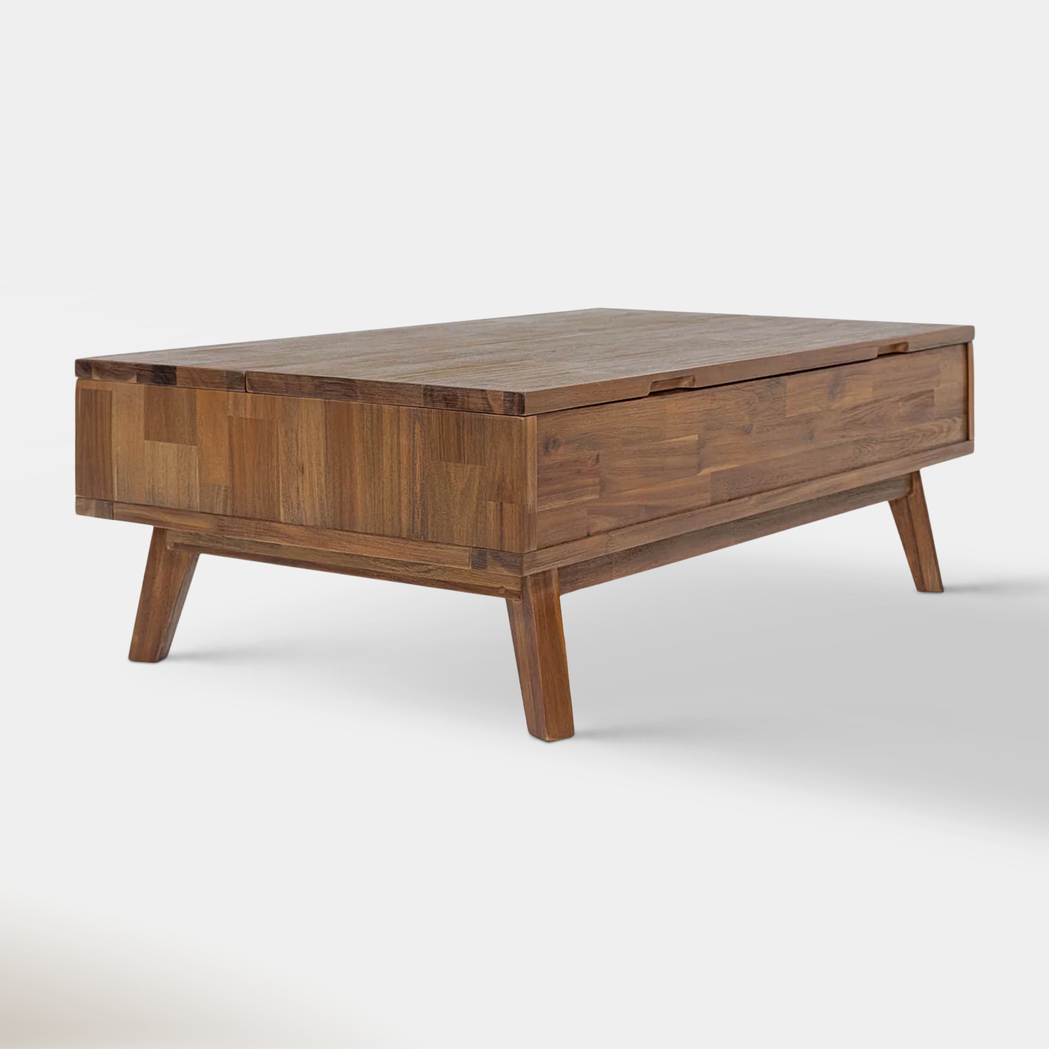 Soleil Lift Top Coffee Table - Light Walnut