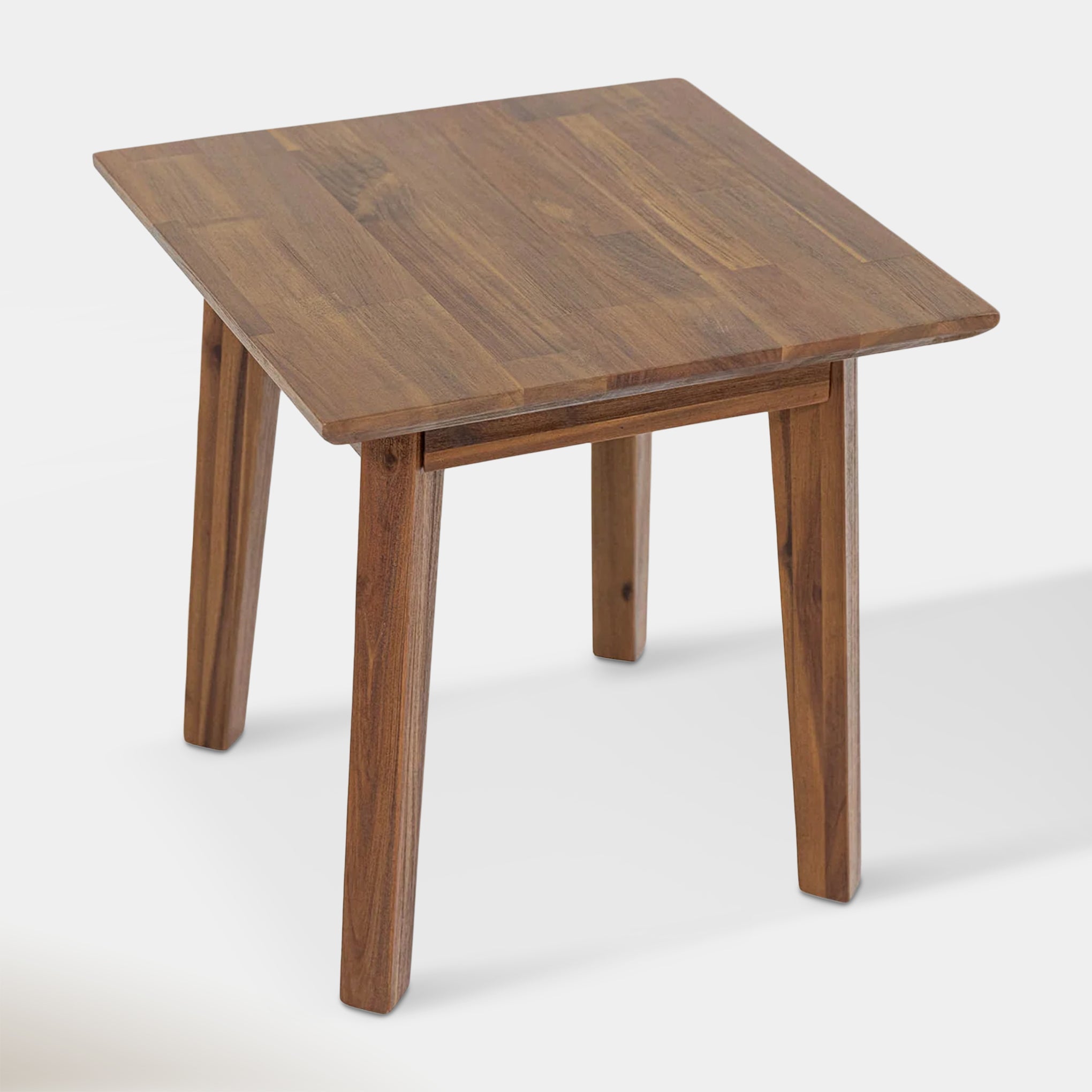Soleil Side Table - Light Walnut