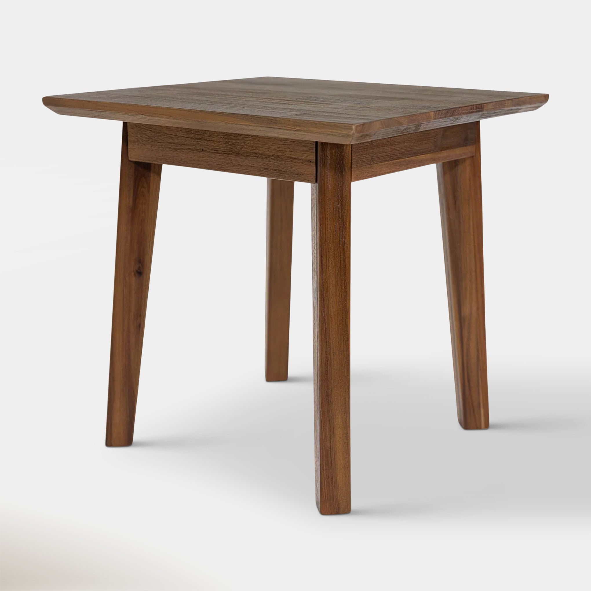 Soleil Side Table - Light Walnut