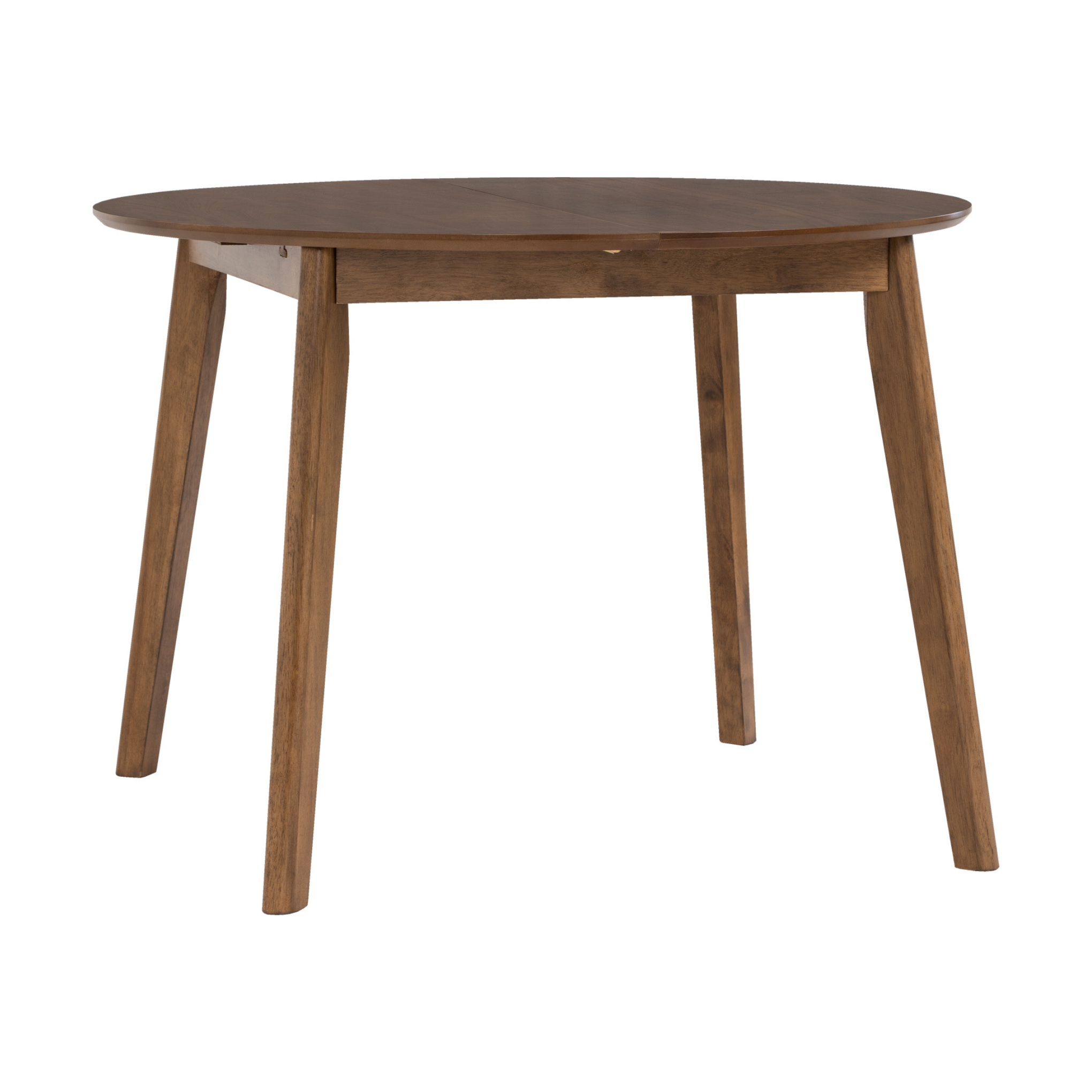Werner Round Extendable Dining Table - Walnut | Hoft Home