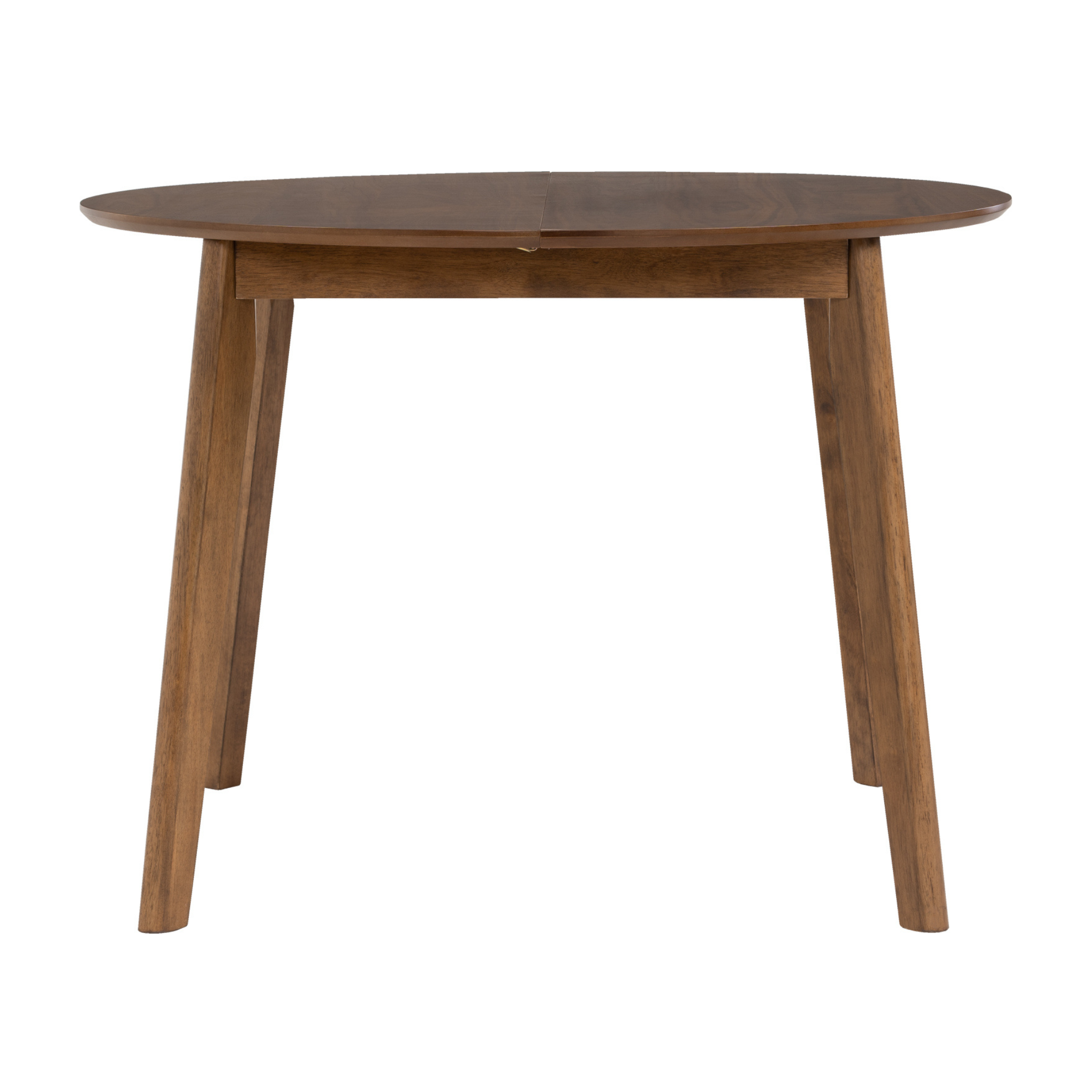 Werner Round Extendable Dining Table - Walnut | Hoft Home