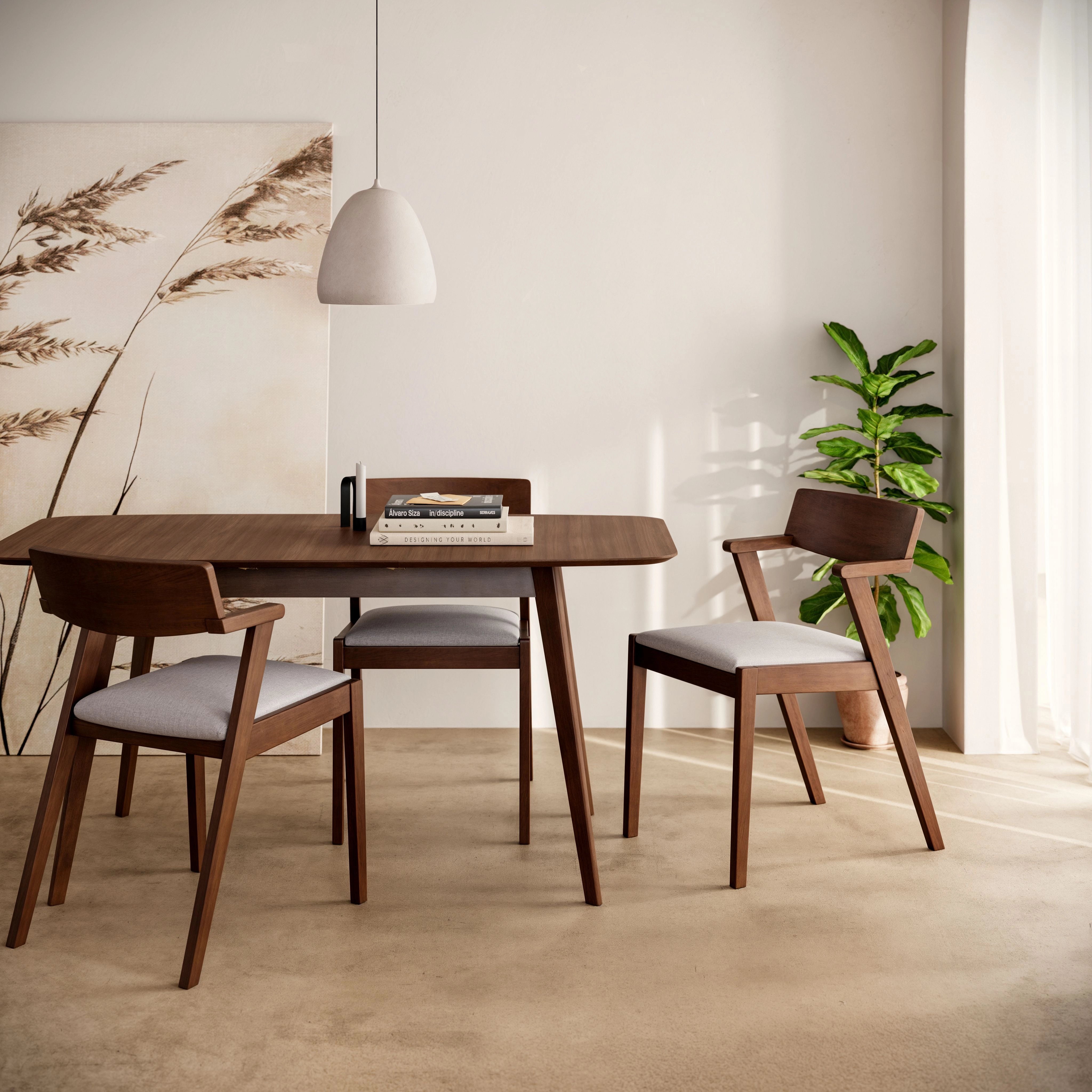 Arden Extendable Dining Table - Walnut