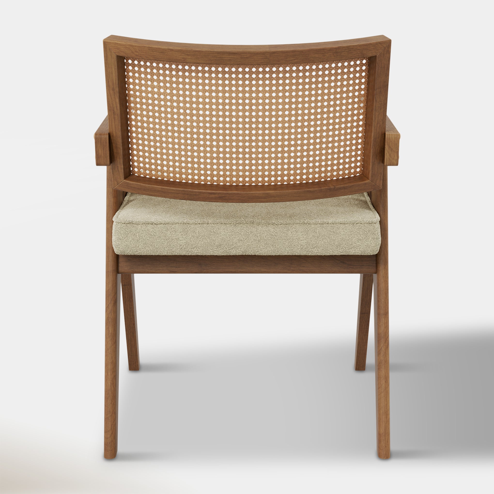 Augustine Dining Chair - Cream & Cocoa