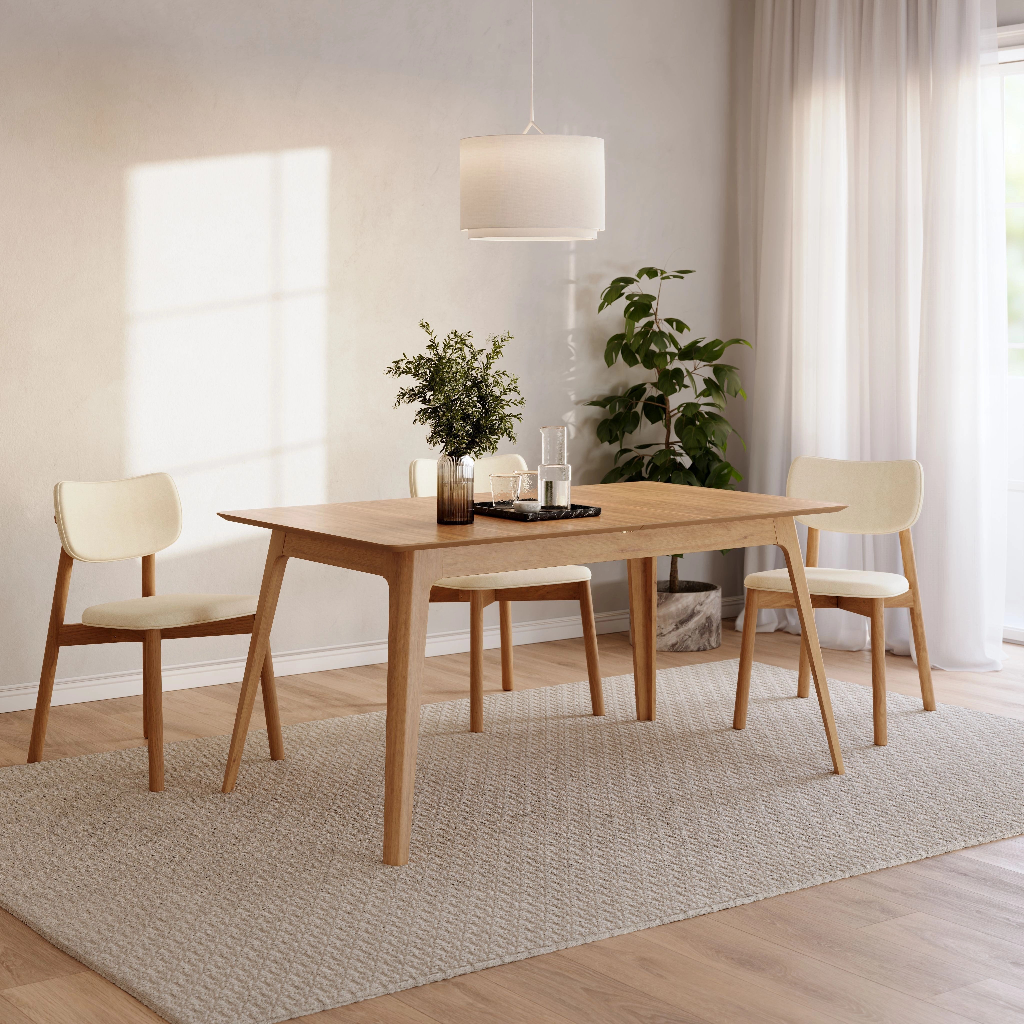 Venn Extendable Dining Table - Oak