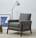 Declan Lounge Chair - Pepper | Hoft Home