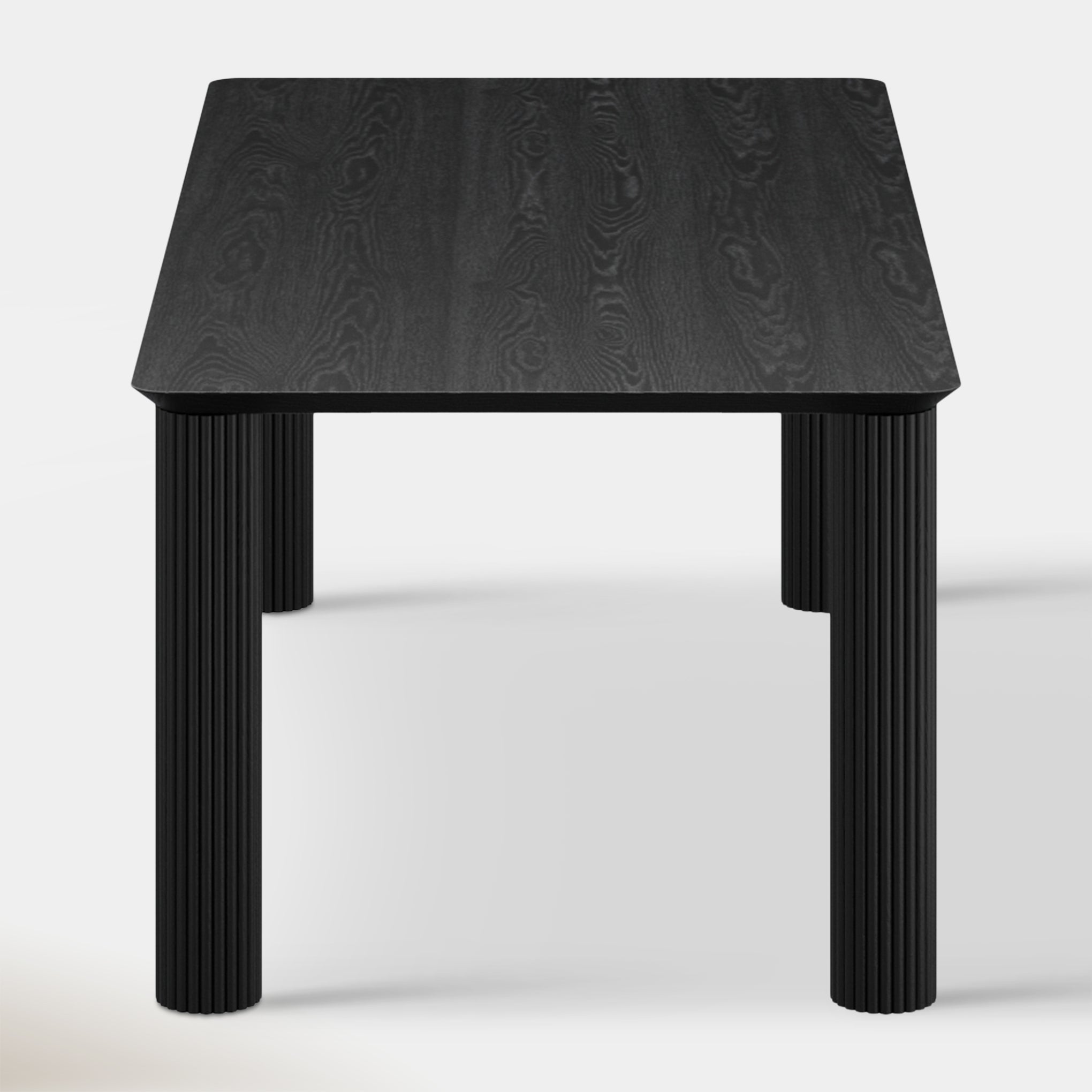 Camille Large Rectangular Dining Table - Black