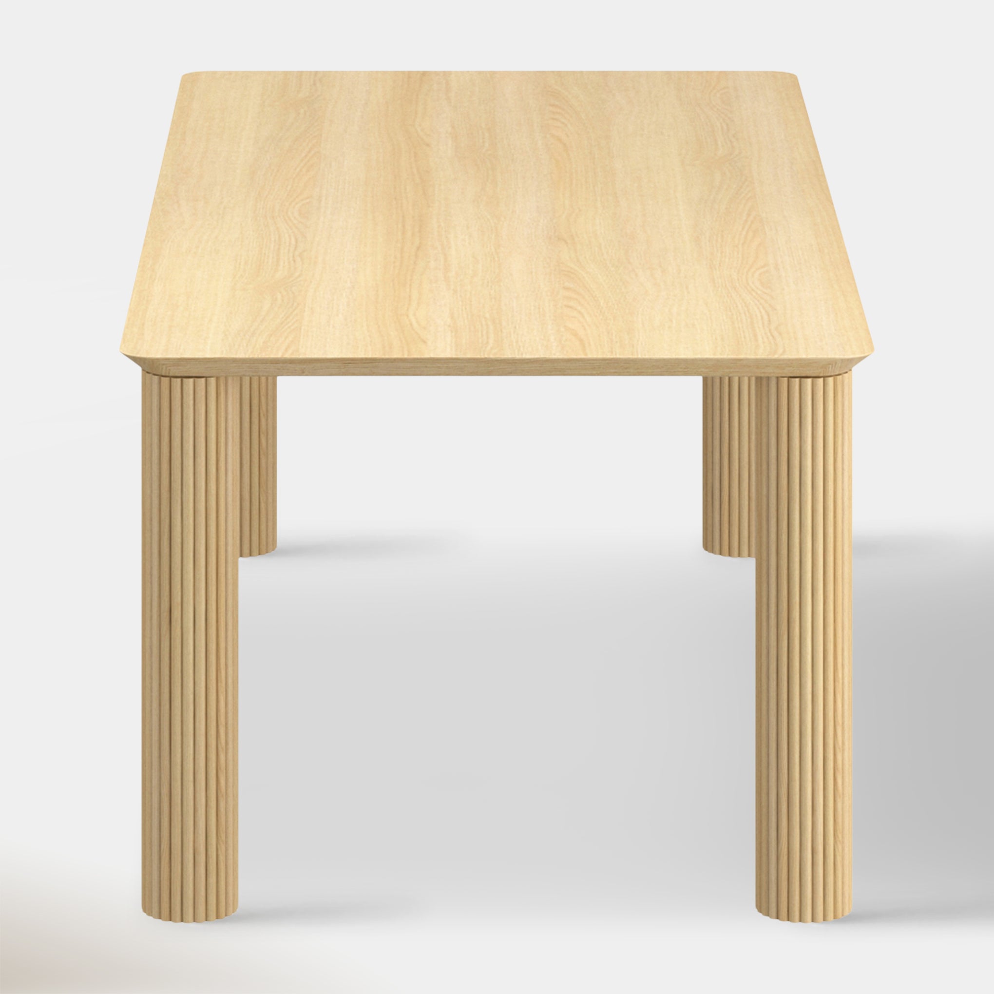 Camille Large Rectangular Dining Table - Oak
