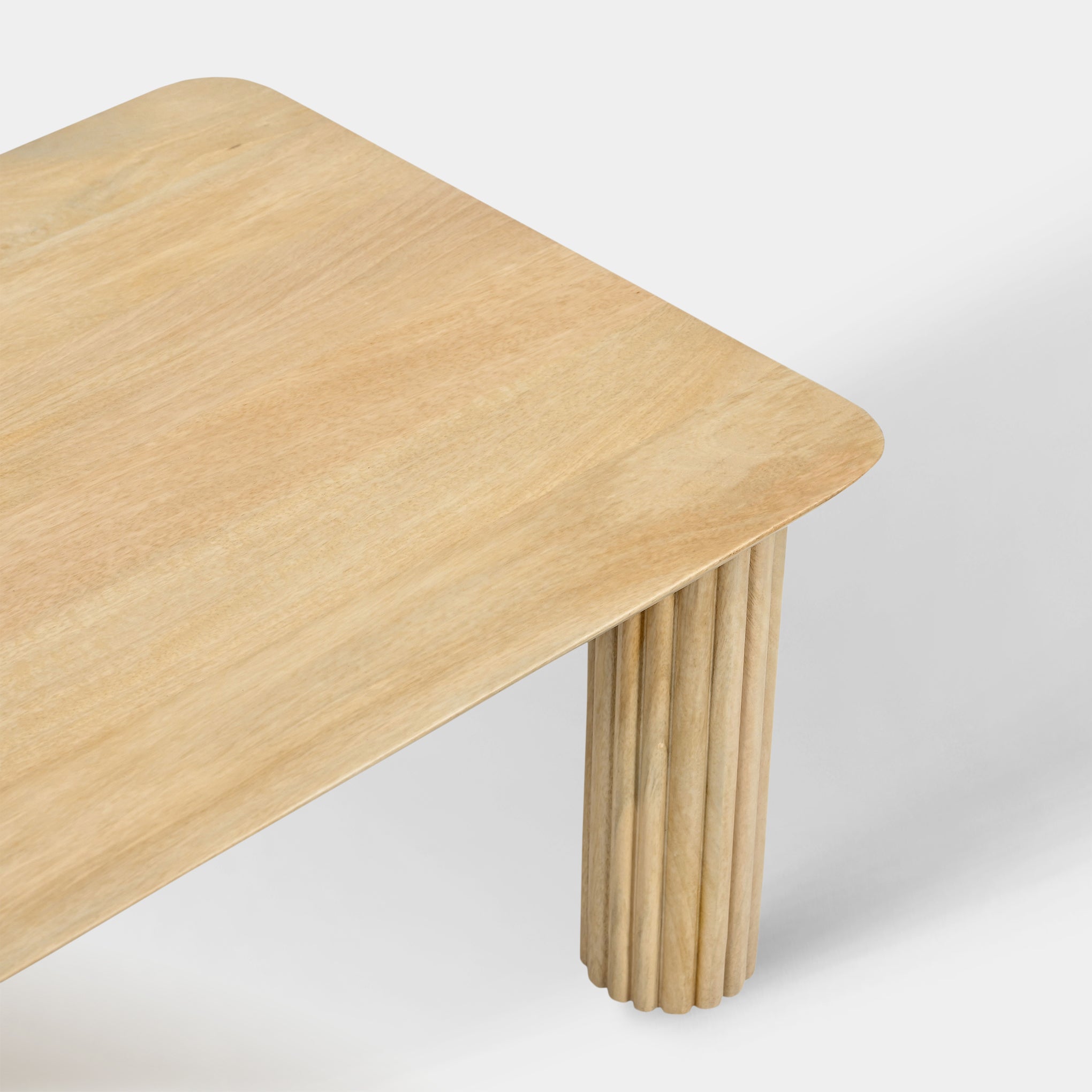 Camille Large Rectangular Dining Table - Oak