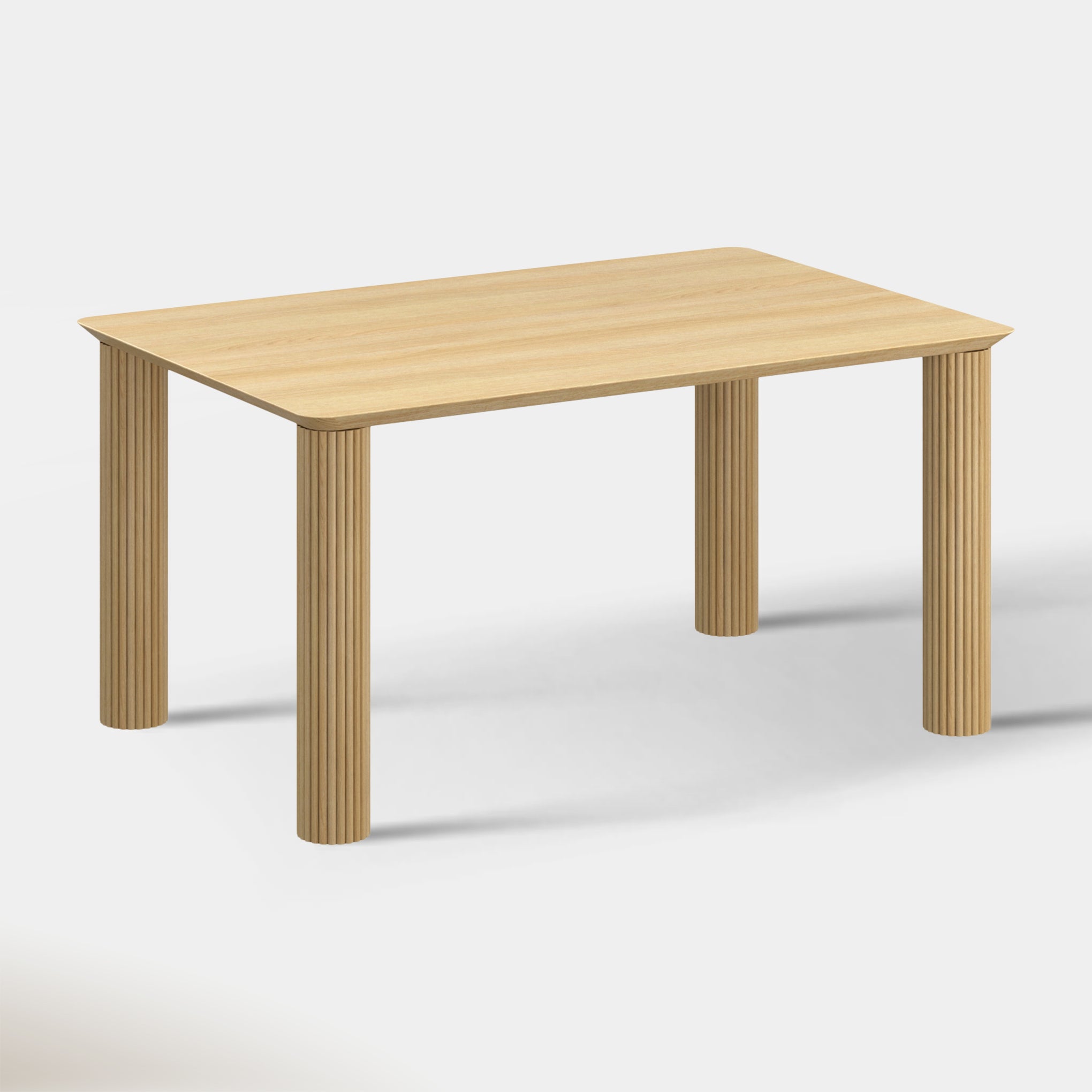 Camille Small Rectangular Dining Table - Oak