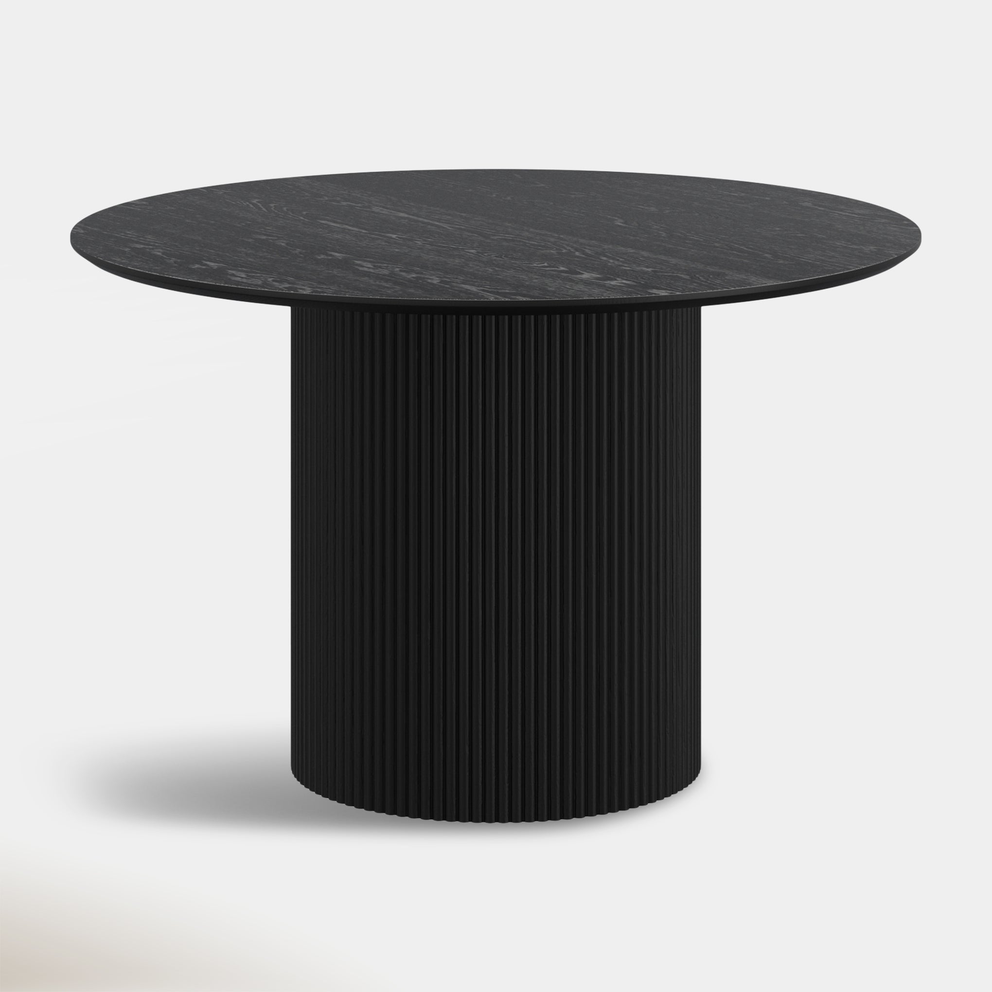 Adaera Round Dining Table - Black