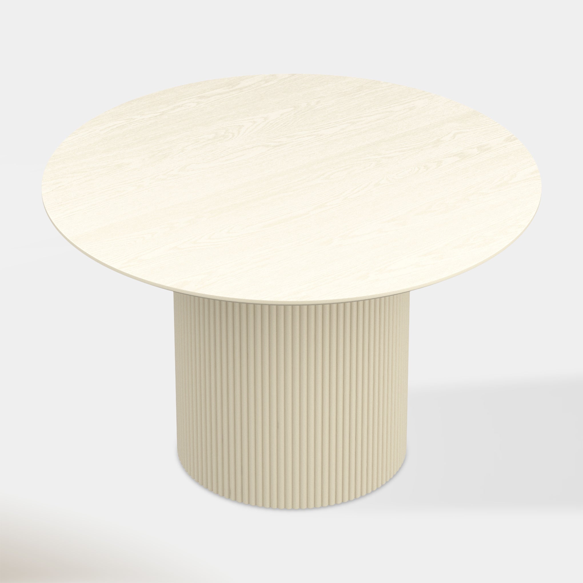Adaera Round Dining Table - Ivory