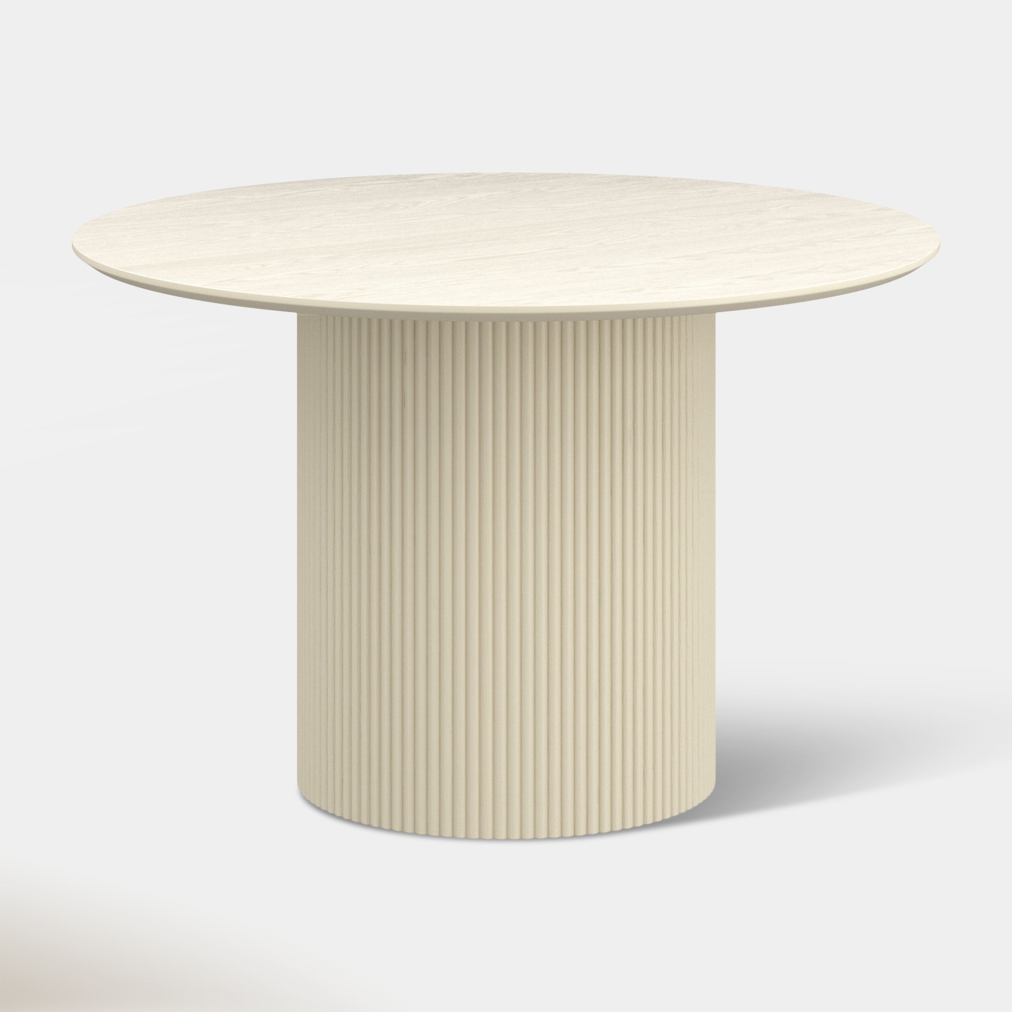 Adaera Round Dining Table - Ivory