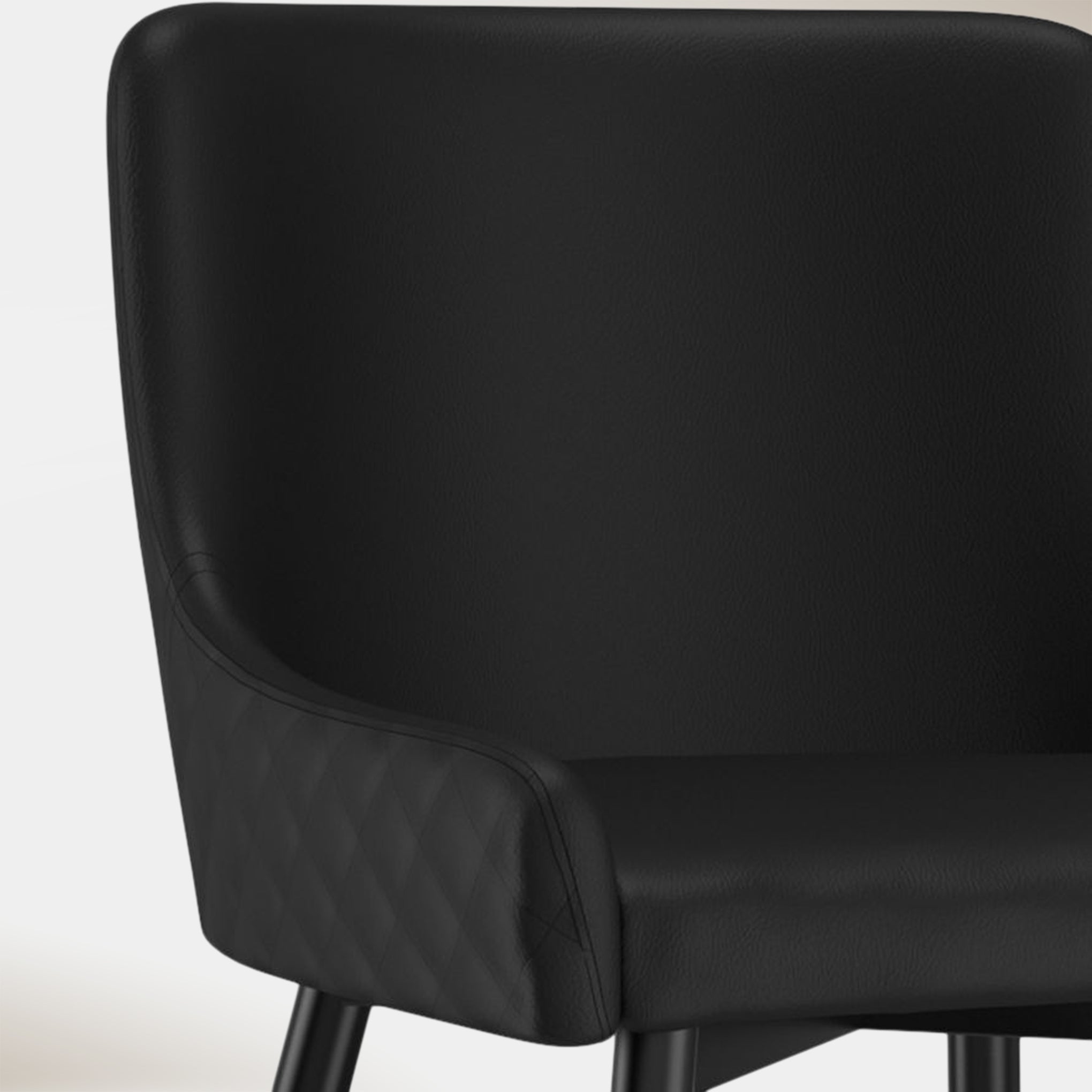 Aria Dining Chair - Black | Hoft Home