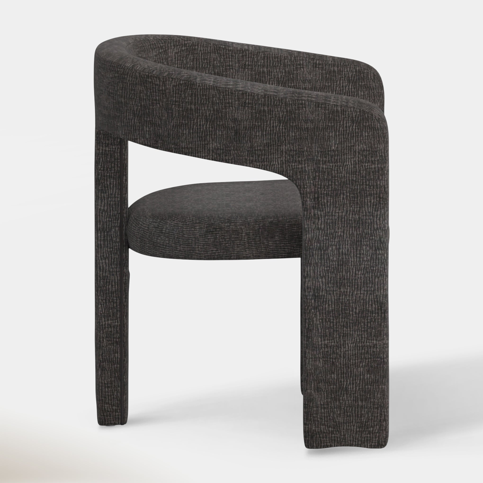 Marcel Dining Chair - Charcoal Chenille