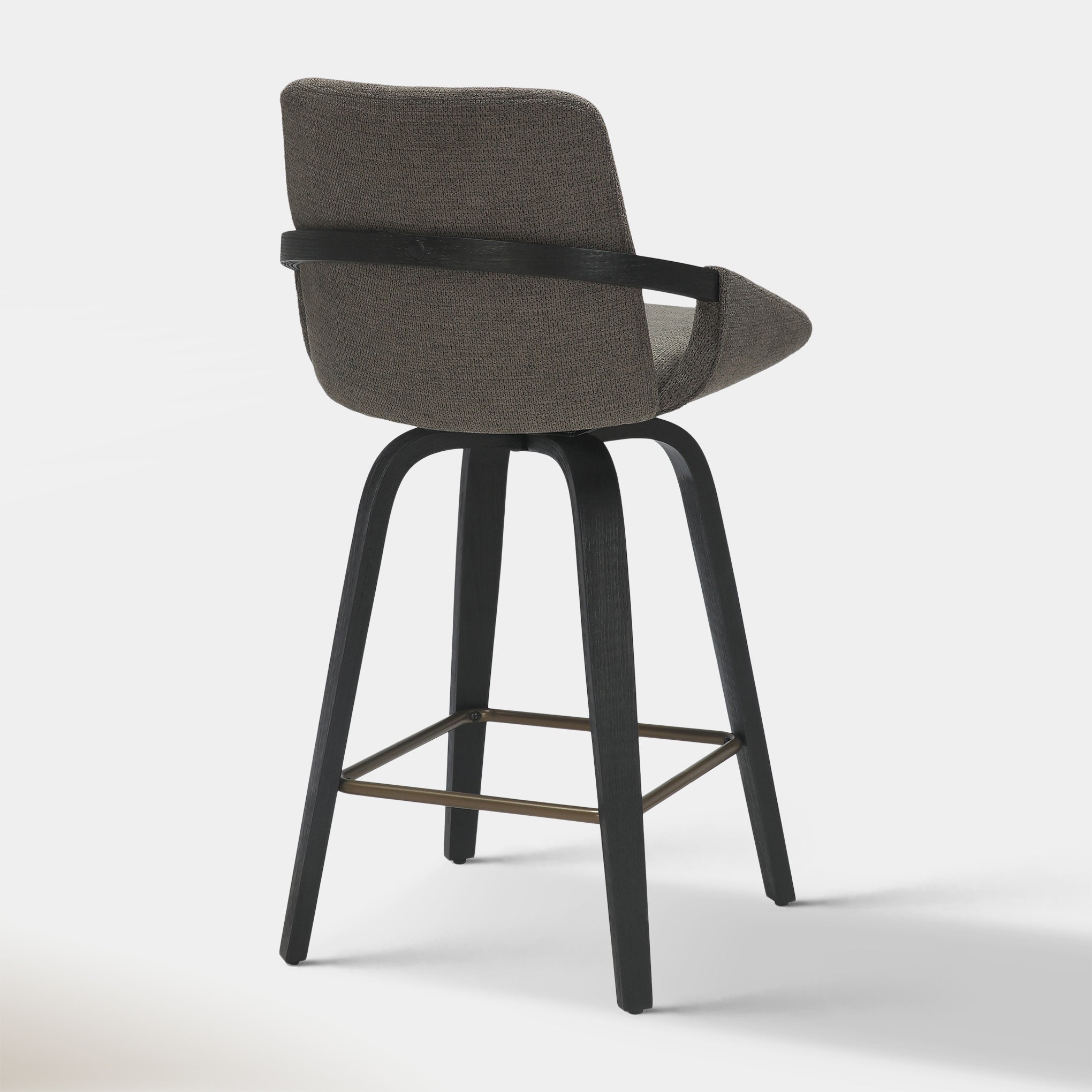 Lennox Counter Stool - Grey & Black