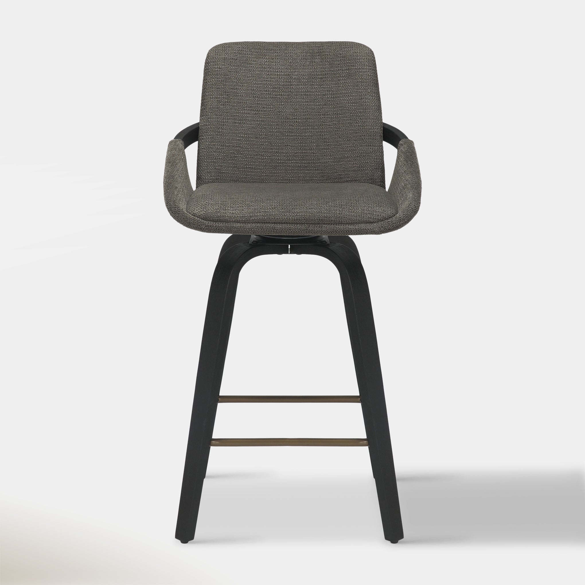 Lennox Counter Stool - Grey & Black
