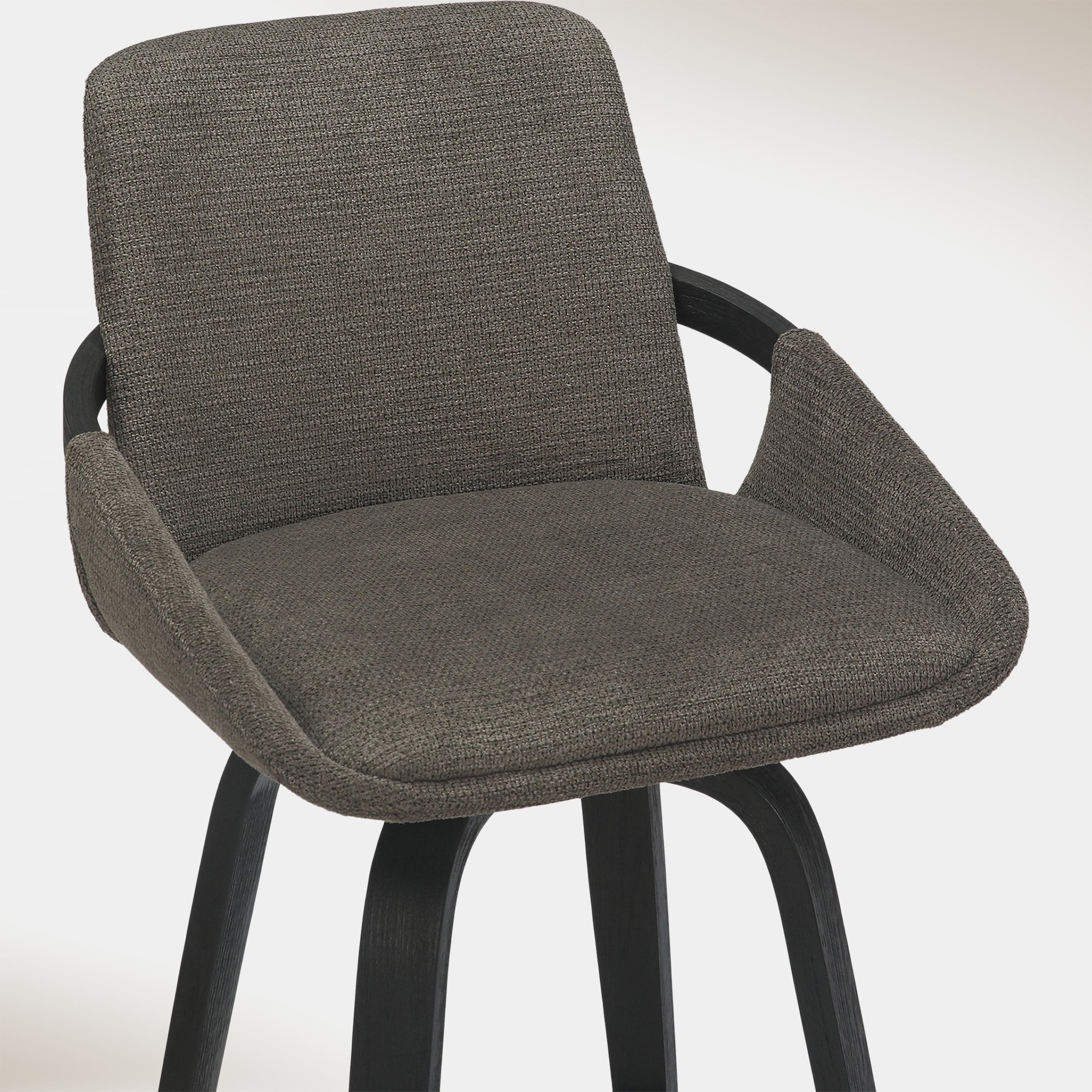 Lennox Counter Stool - Grey & Black
