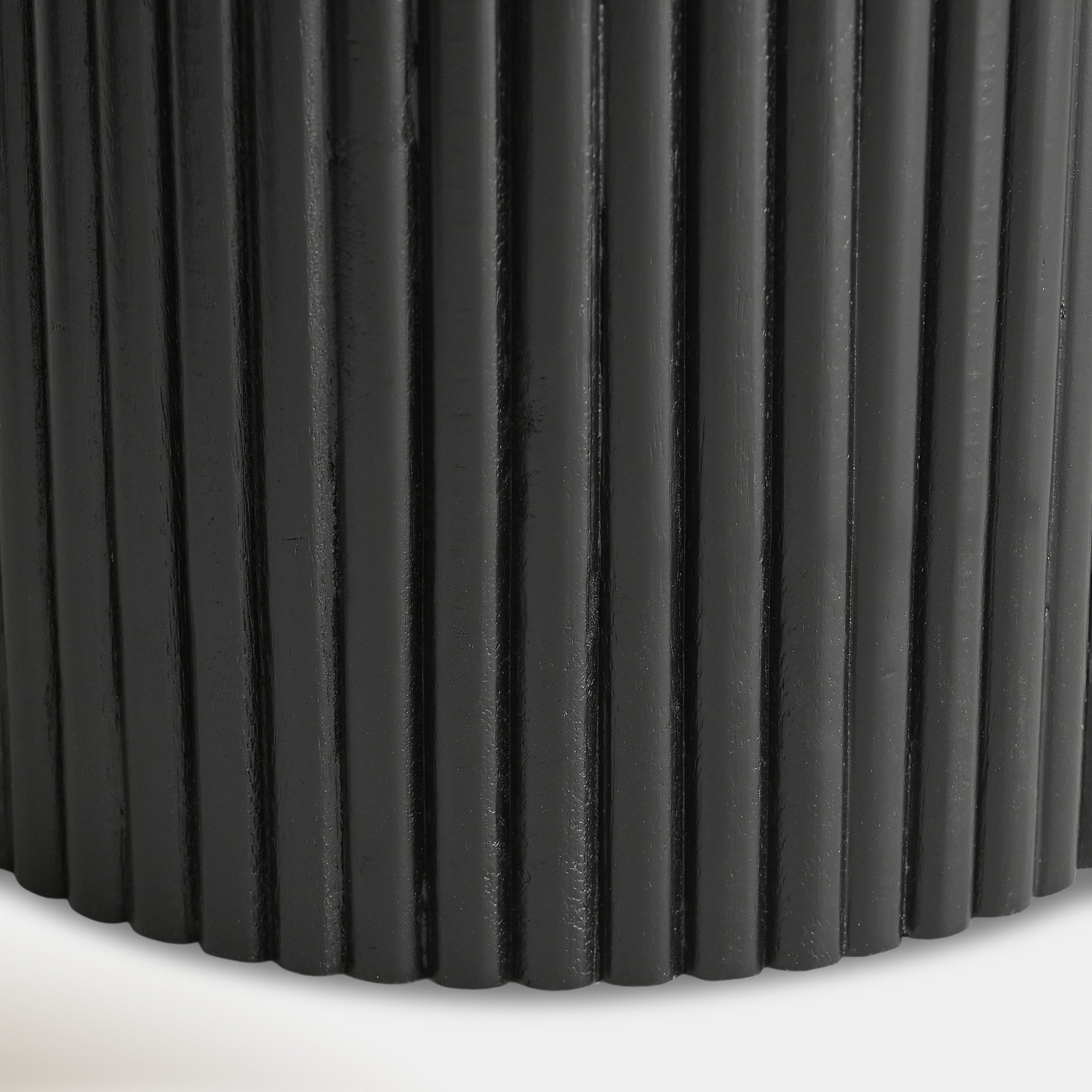 Kacia Coffee Table - Black & Black Marble