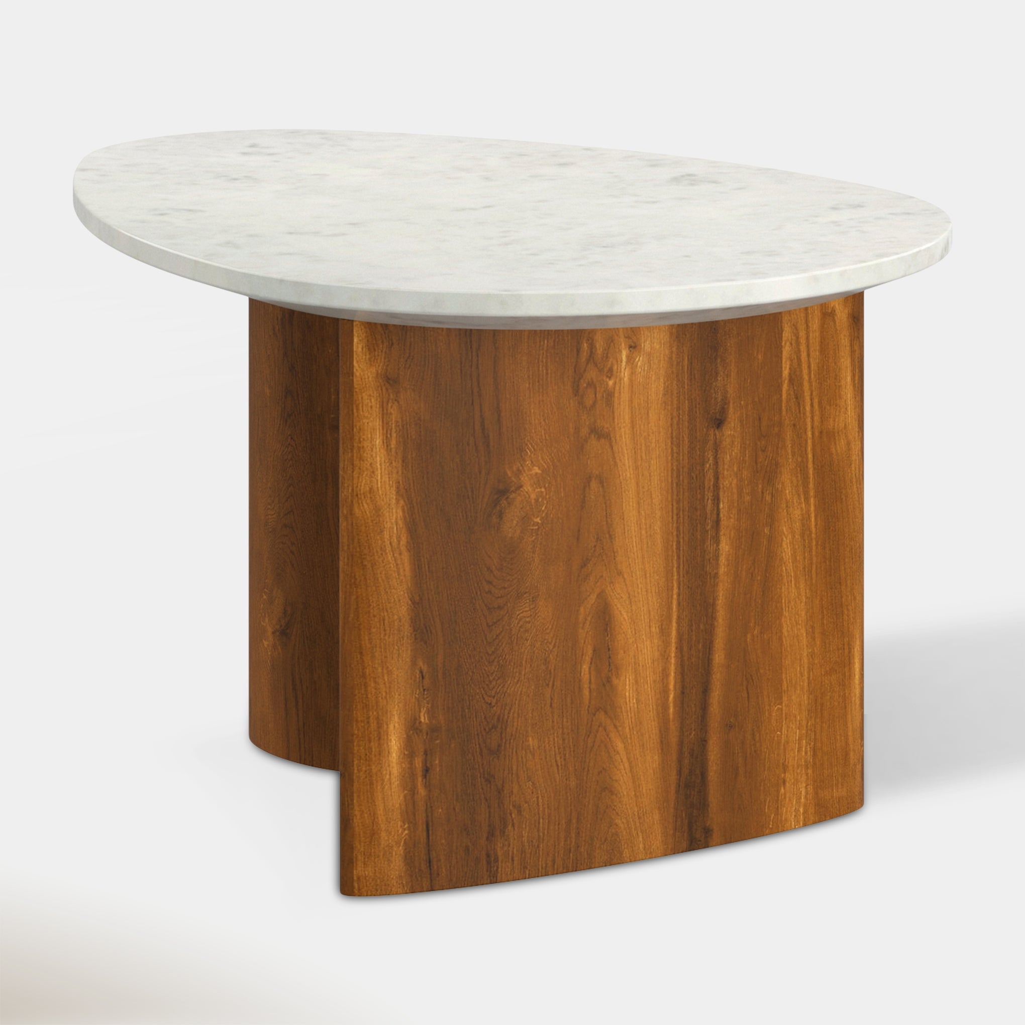 Orion Coffee Table - Walnut & White