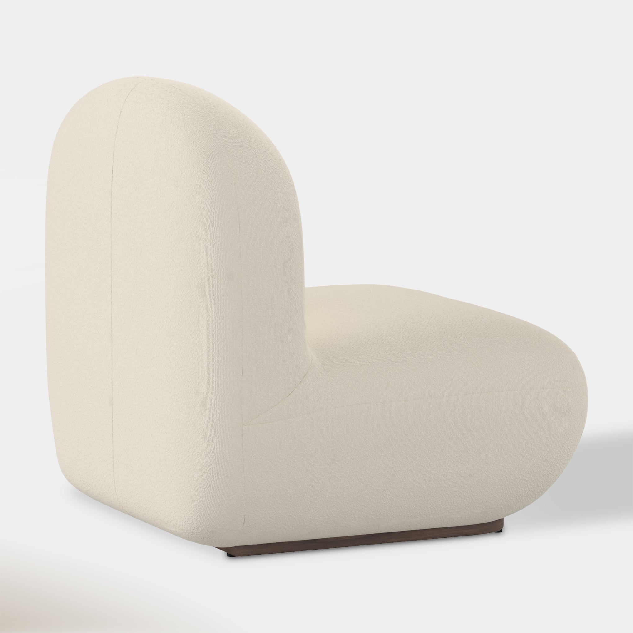 Sienna Accent Chair - Ivory Boucle | Hoft Home
