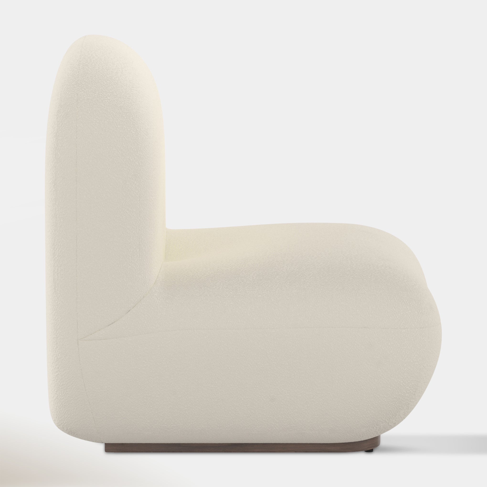 Sienna Accent Chair - Ivory Boucle | Hoft Home