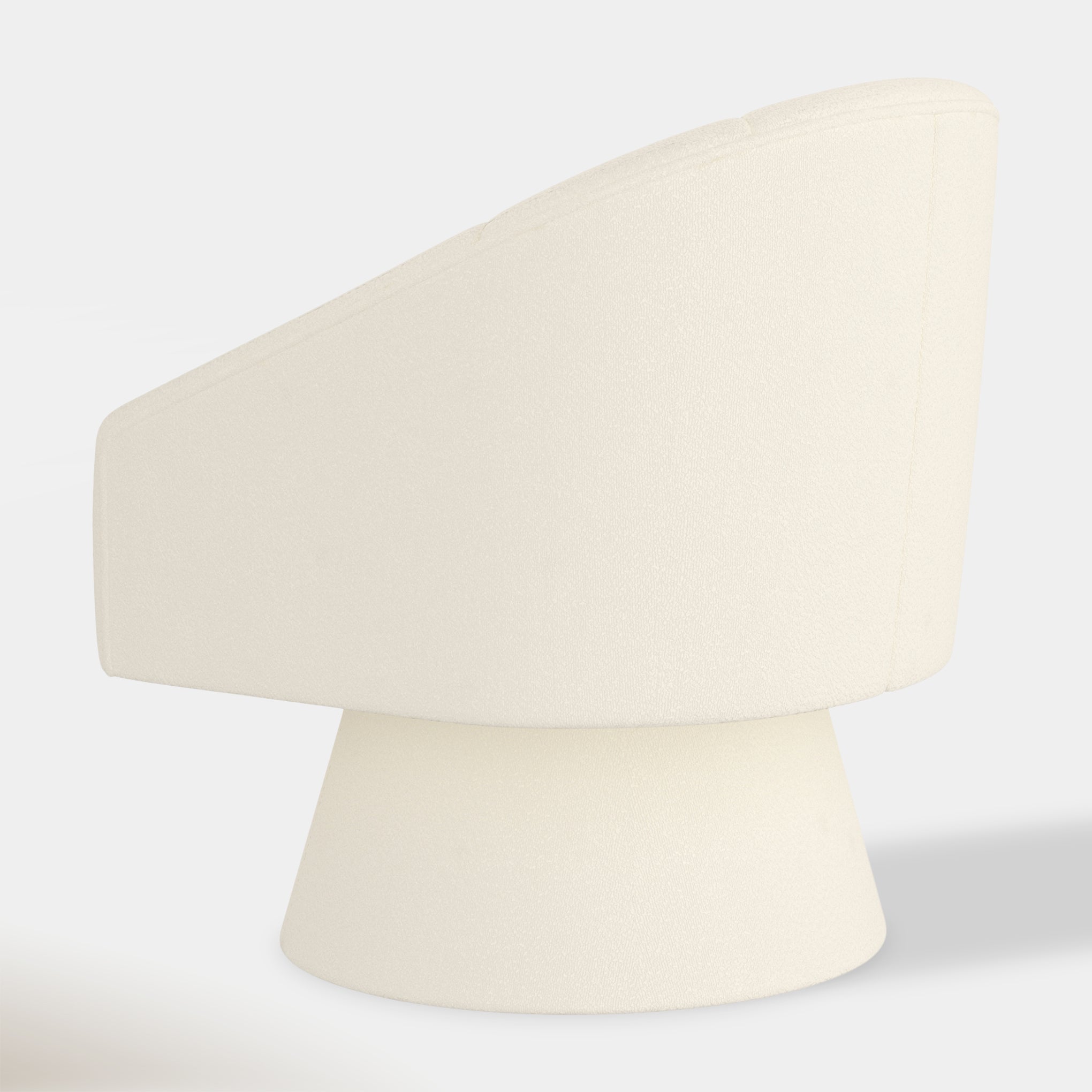 Myra Accent Chair - Ivory Boucle | Hoft Home