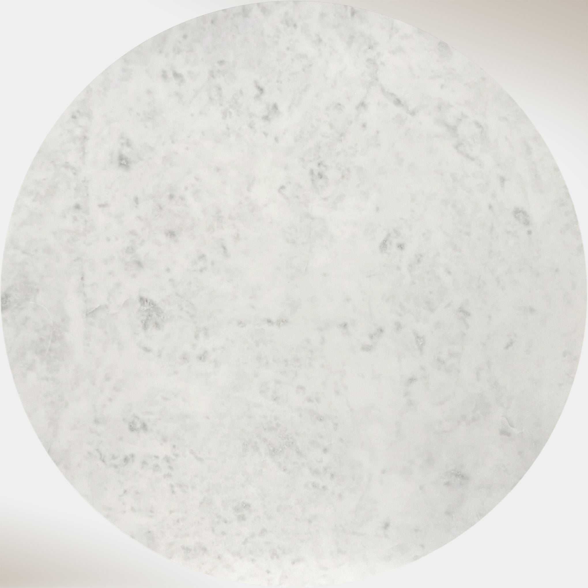 Kacia Accent Table - Walnut & White Marble