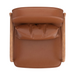 Fani Accent Chair - Saddle and Walnut | Hoft Home