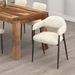 Vire Dining Chair - Beige & Black | Hoft Home