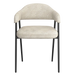 Vire Dining Chair - Beige & Black | Hoft Home