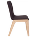 Mikael Dining Chair - Dark Grey & Natural | Hoft Home