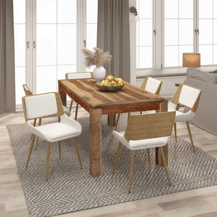 Carter Chair - Beige and Natural | Hoft Home