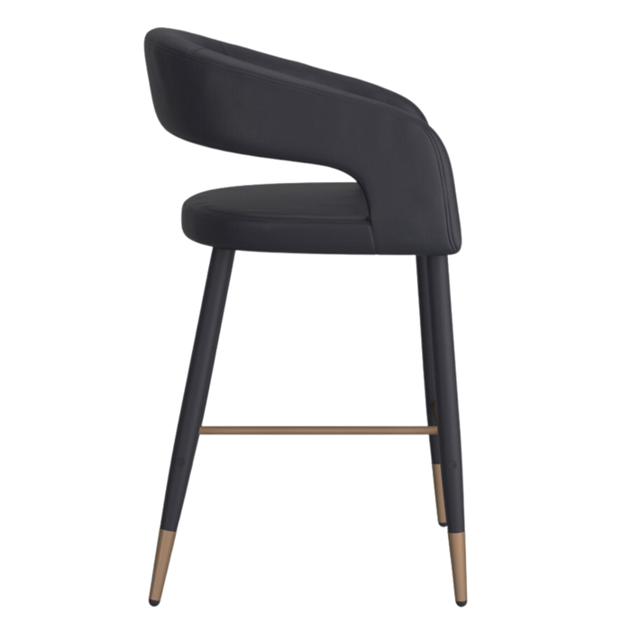 Mikah Counter Stool - Black