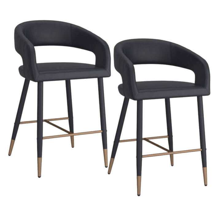 Mikah Counter Stool - Black