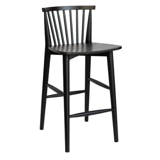 Kyler Counter Stool - Black | Hoft Home